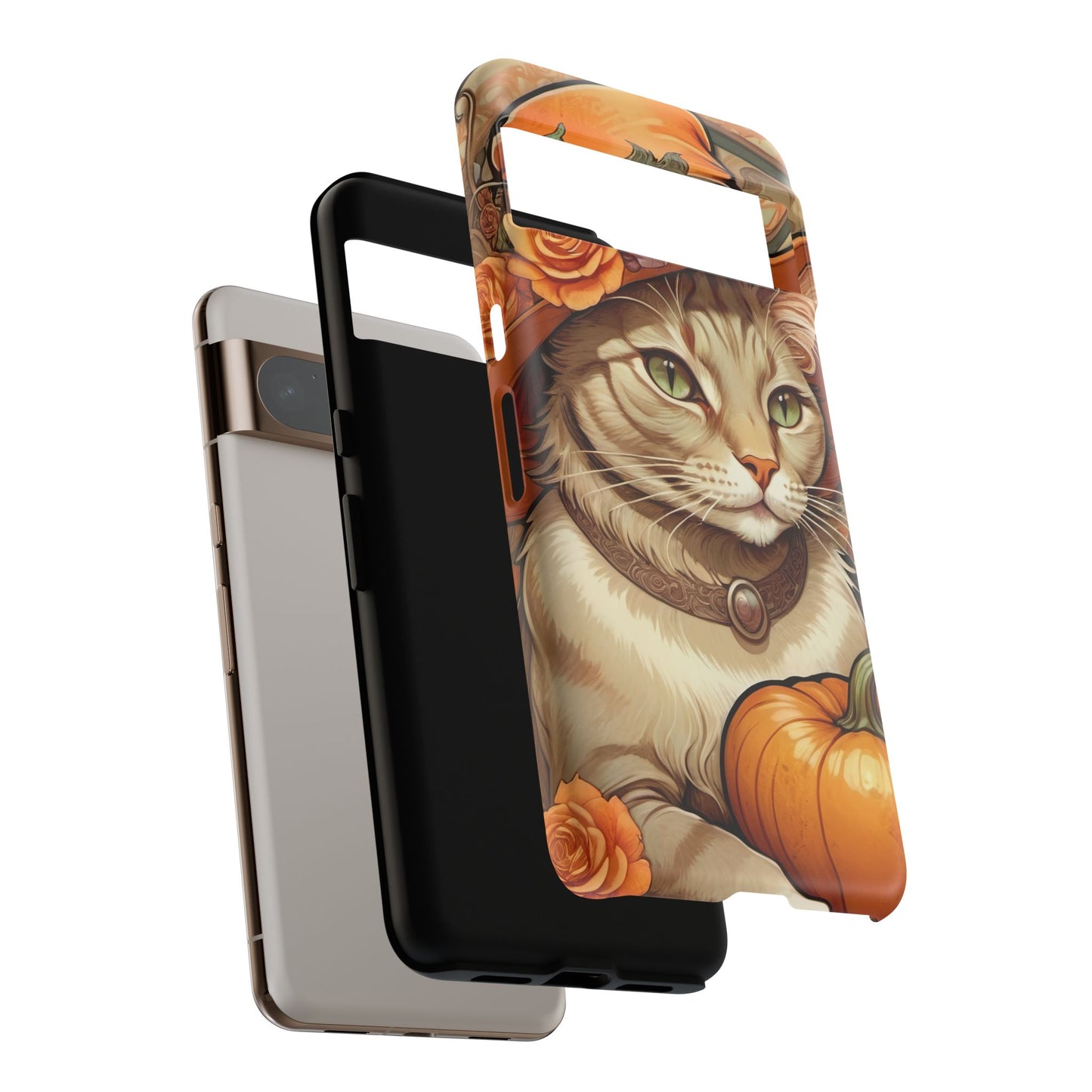 Halloween Alphonse Mucha Tough Phone Cases