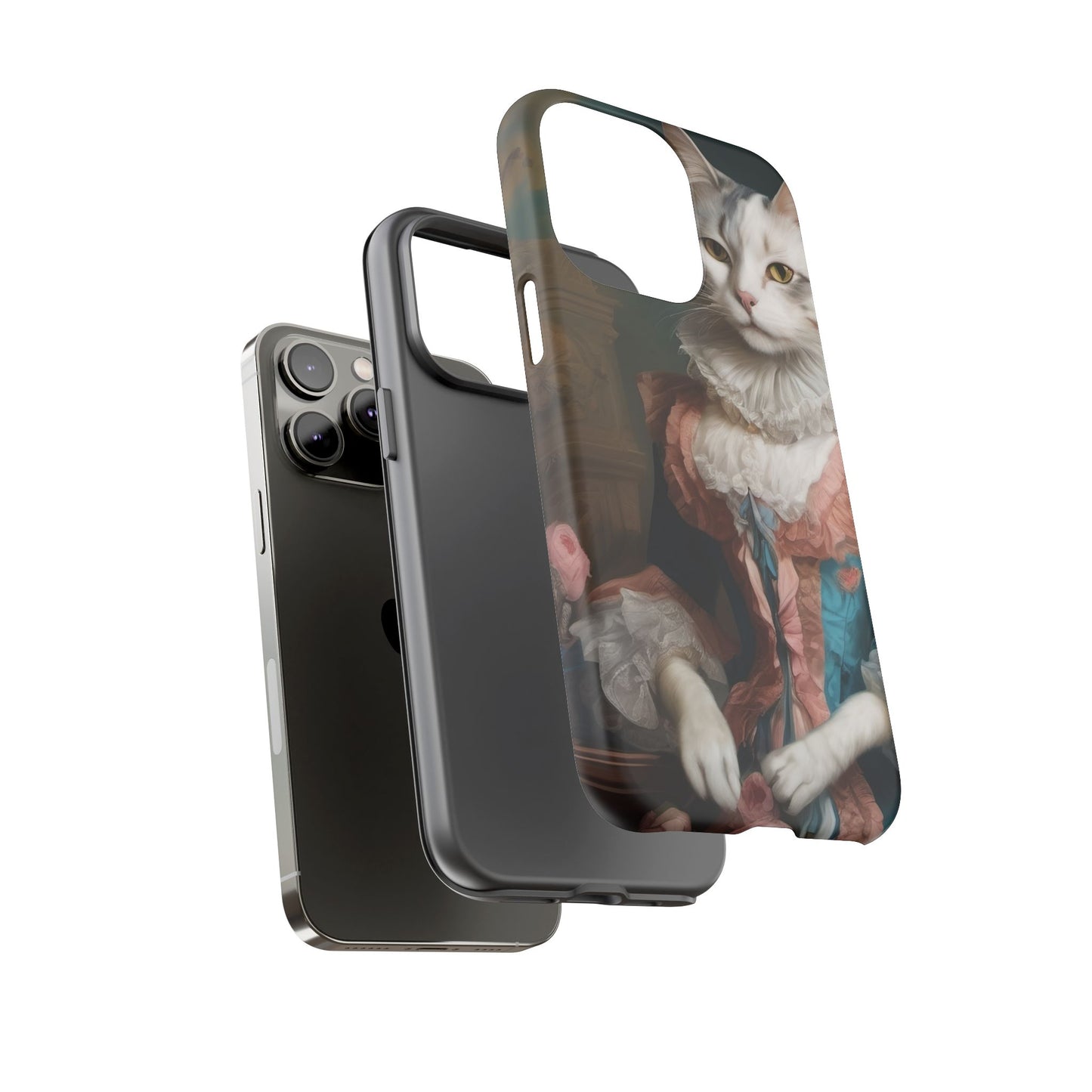 Rococo Cat Tough Phone Cases (A Queen 3)