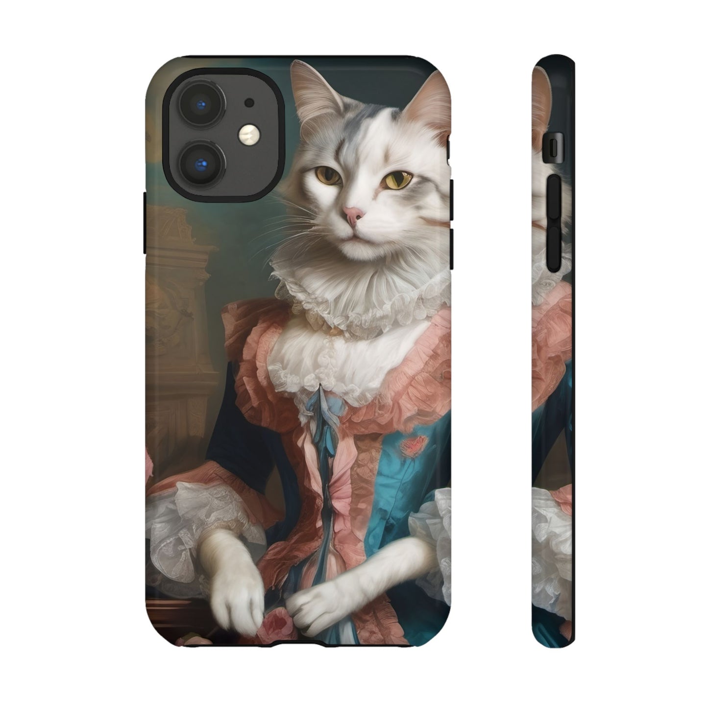 Rococo Cat Tough Phone Cases (A Queen 3)