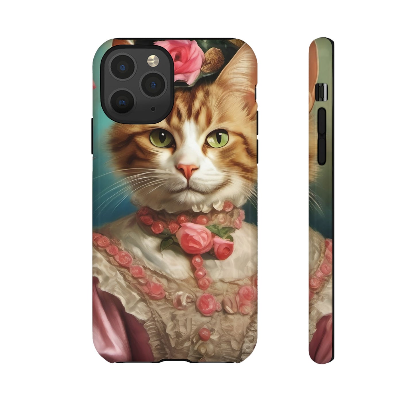 Rococo Cat Tough Phone Cases (A Queen 2)