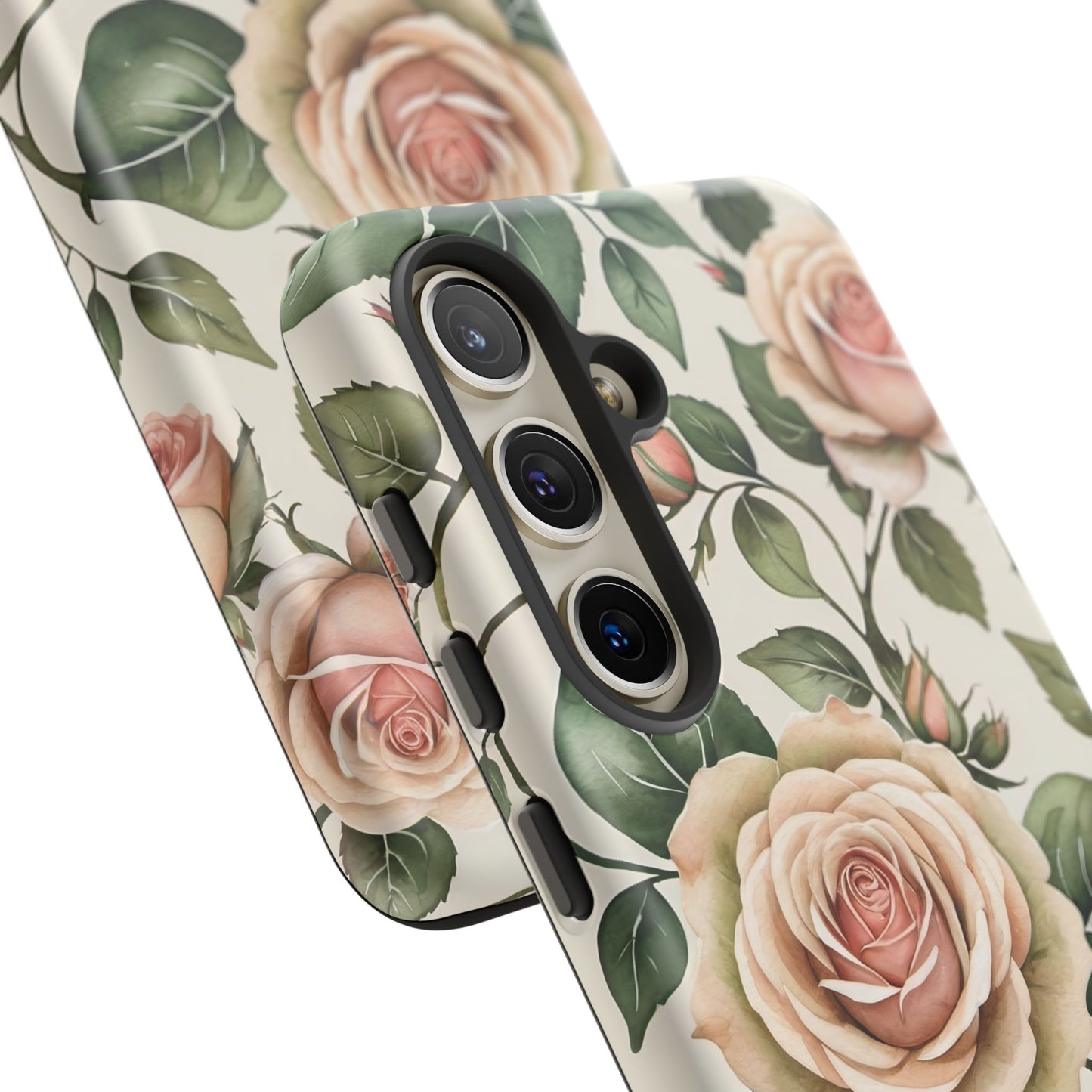 Watercolor Large Roses Tough Cases 2