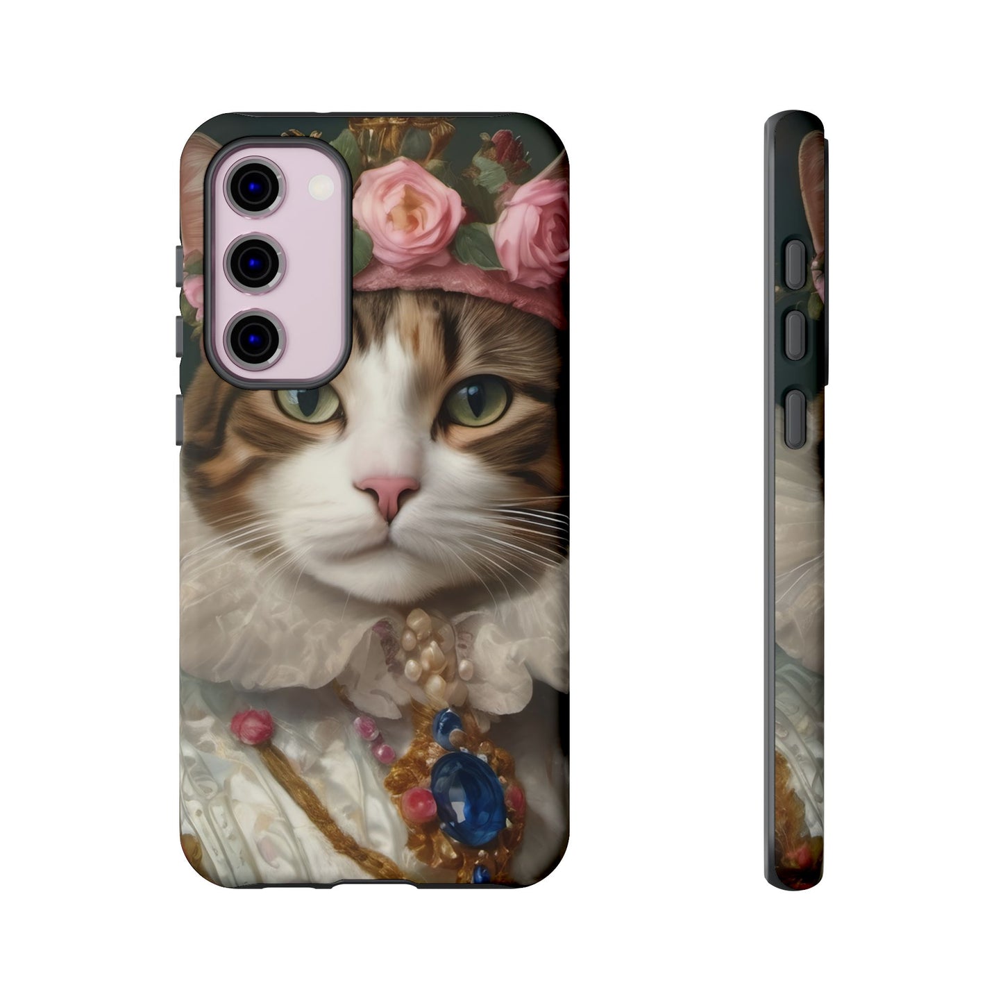 Rococo Cat Tough Phone Cases (A Queen)