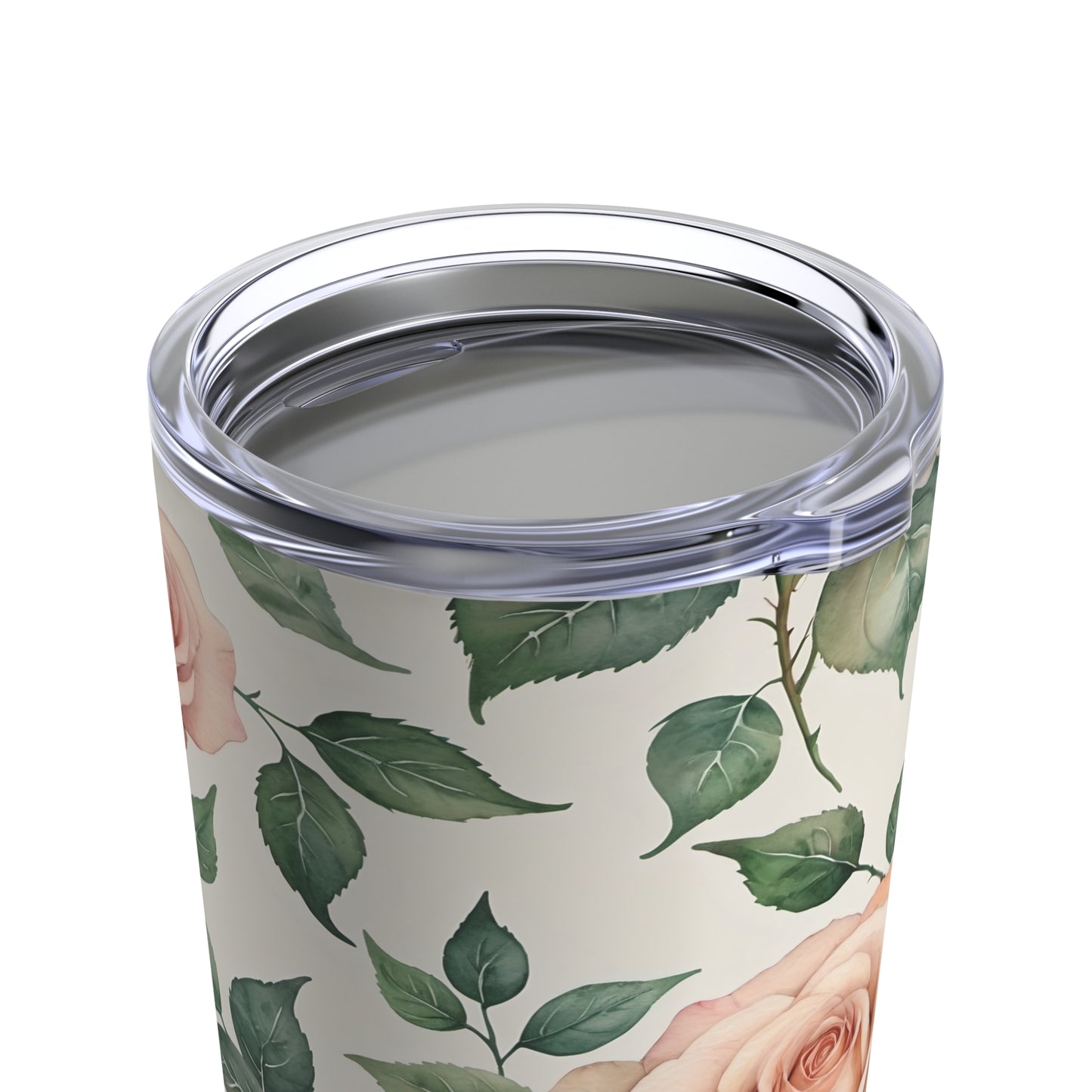 Watercolor Pink Roses Tumbler 20oz 2