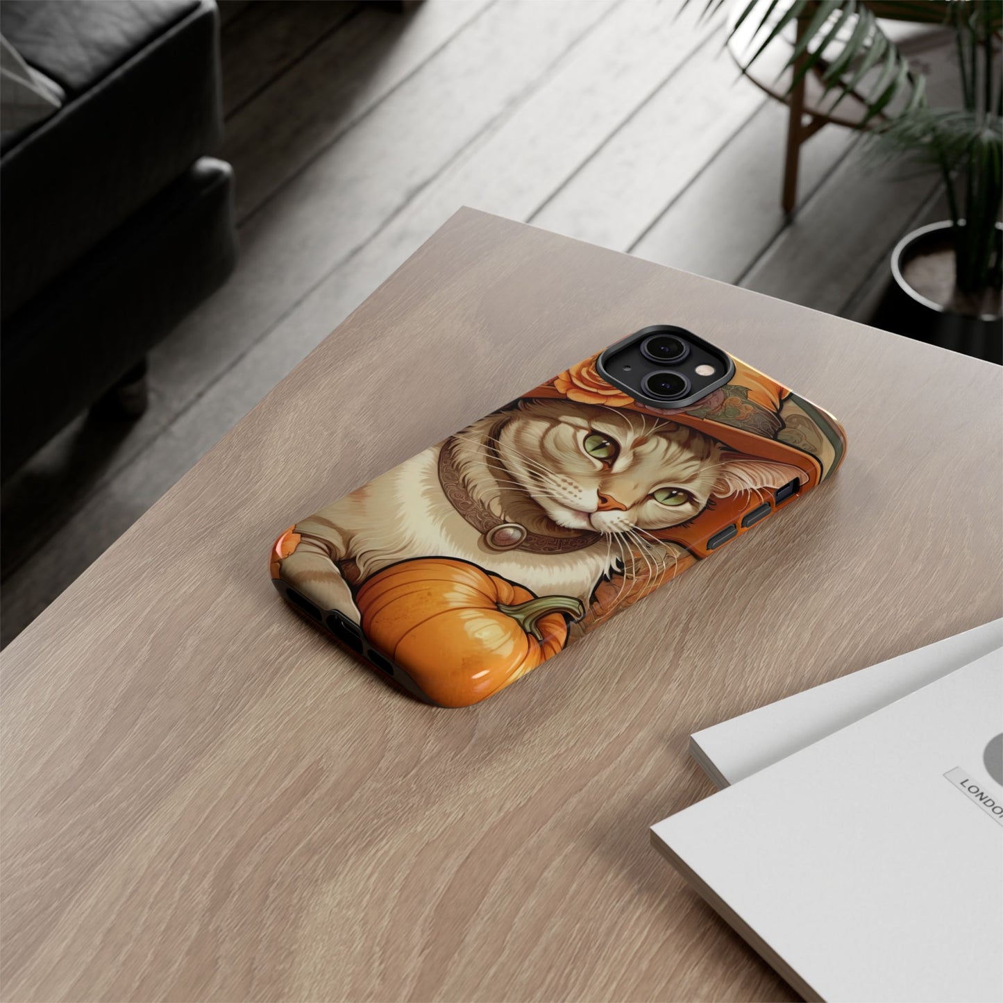 Halloween Alphonse Mucha Tough Phone Cases
