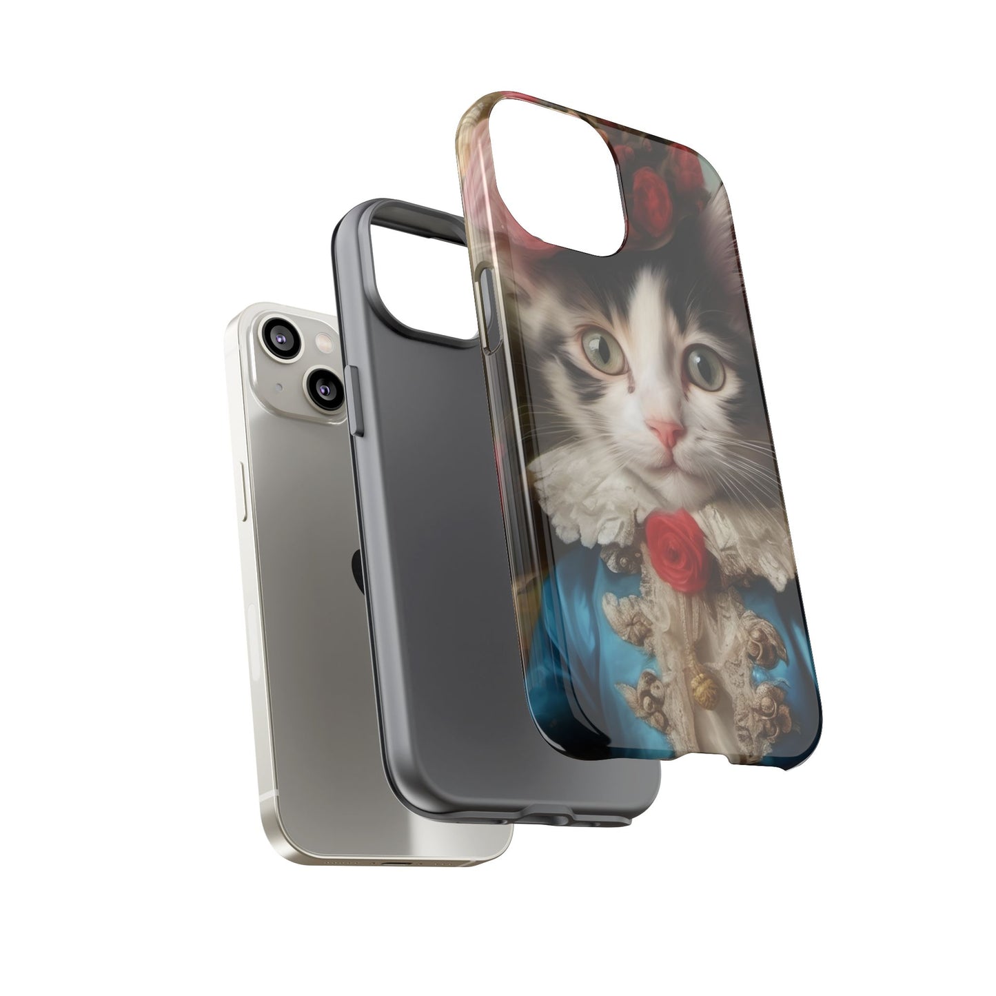 Rococo Cat Tough Phone Cases (A Kitten)