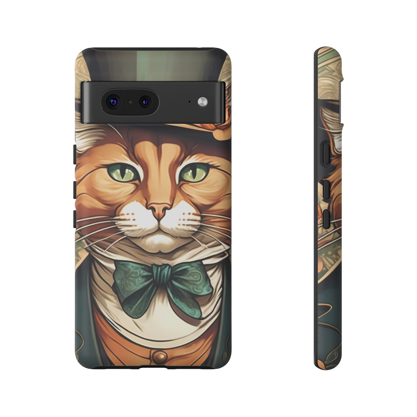 Alphonse Mucha Tough Phone Cases (A gentleman cat)