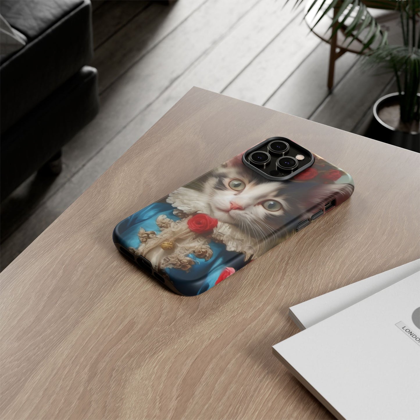 Rococo Cat Tough Phone Cases (A Kitten)