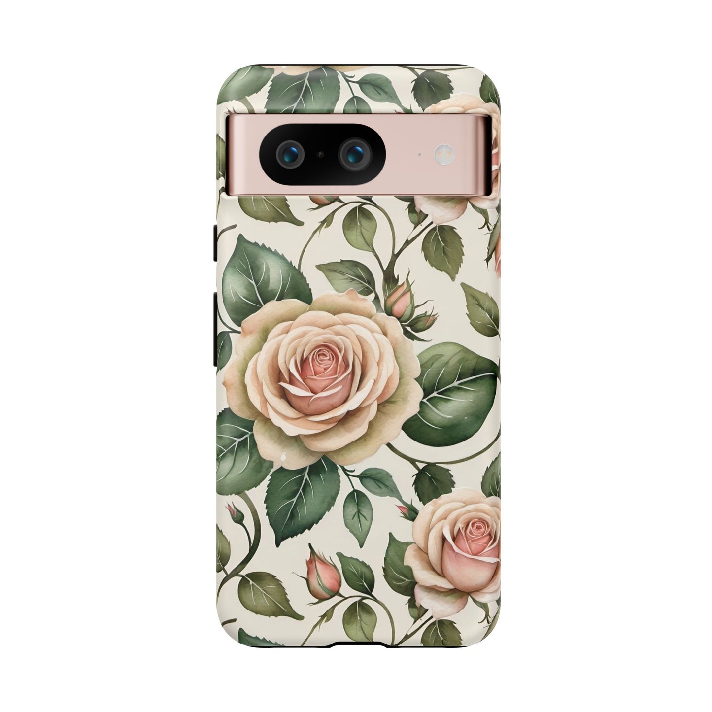 Watercolor Large Roses Tough Cases 2