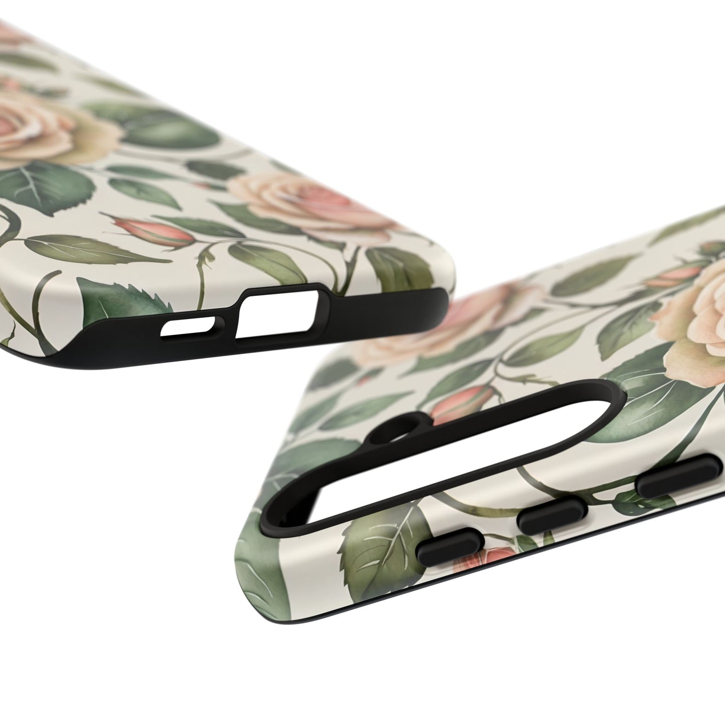 Watercolor Large Roses Tough Cases 2