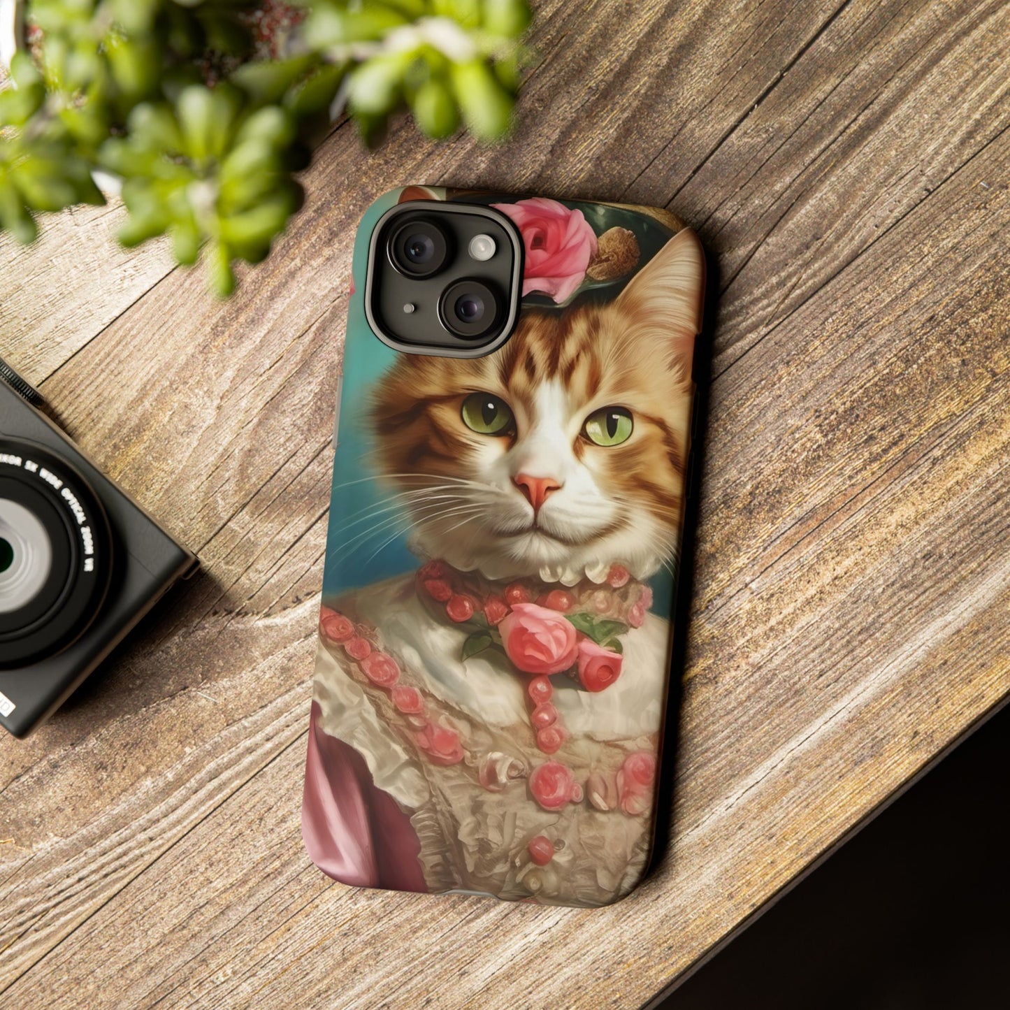Rococo Cat Tough Phone Cases (A Queen 2)