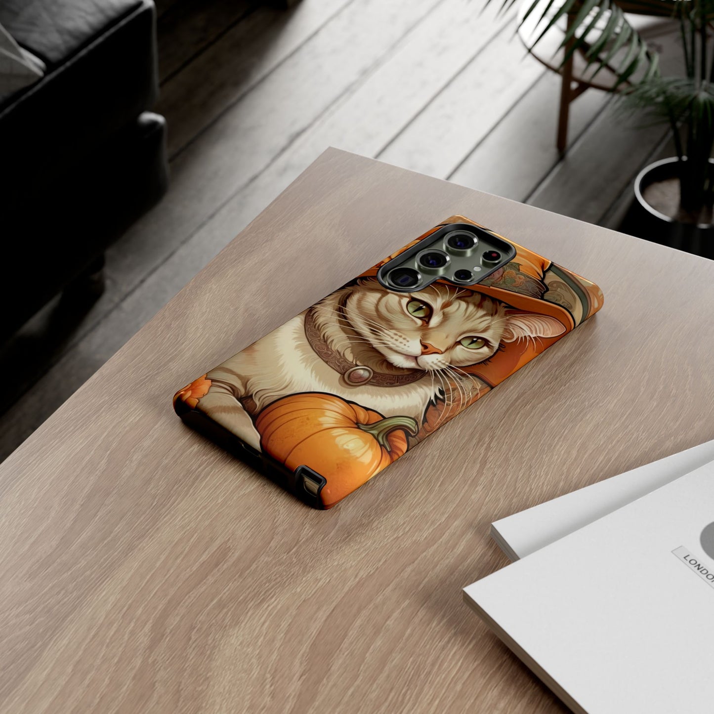 Halloween Alphonse Mucha Tough Phone Cases