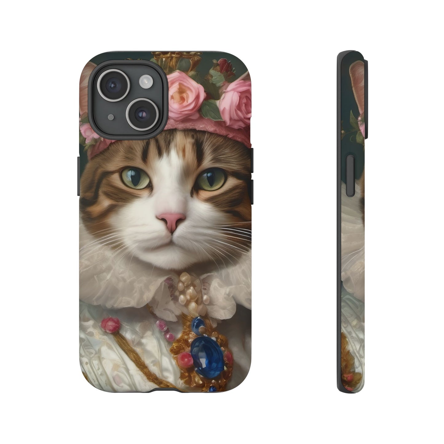 Rococo Cat Tough Phone Cases (A Queen)