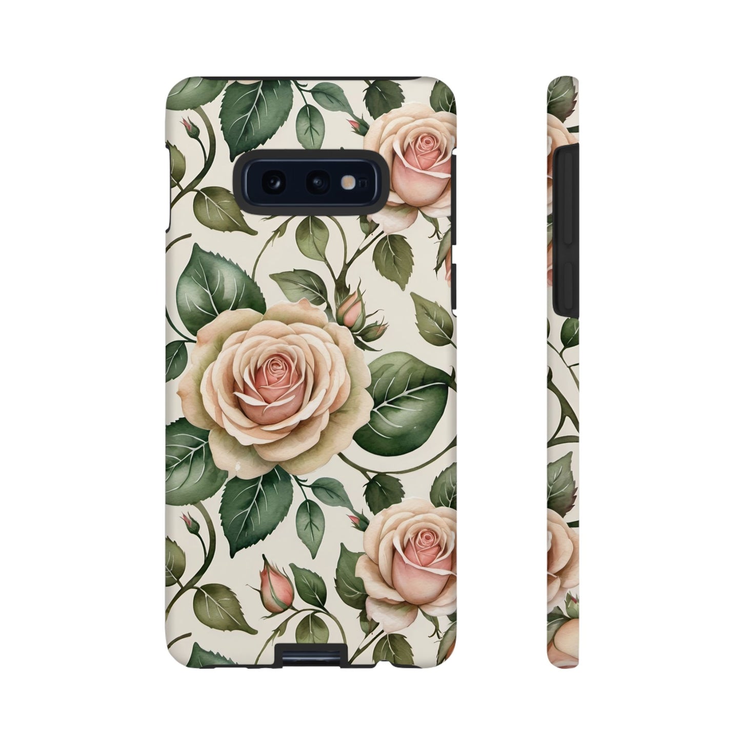 Watercolor Large Roses Tough Cases 2