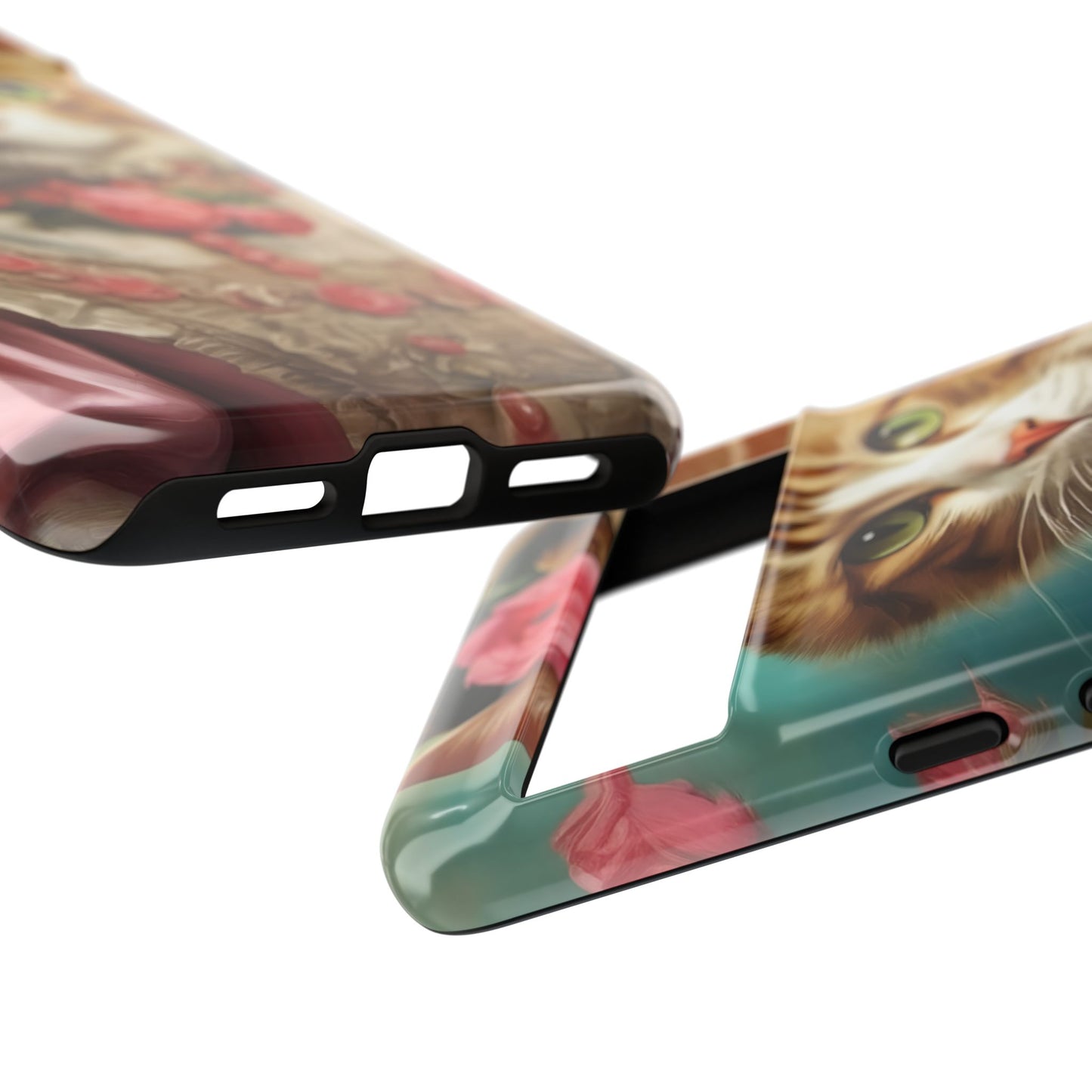 Rococo Cat Tough Phone Cases (A Queen 2)