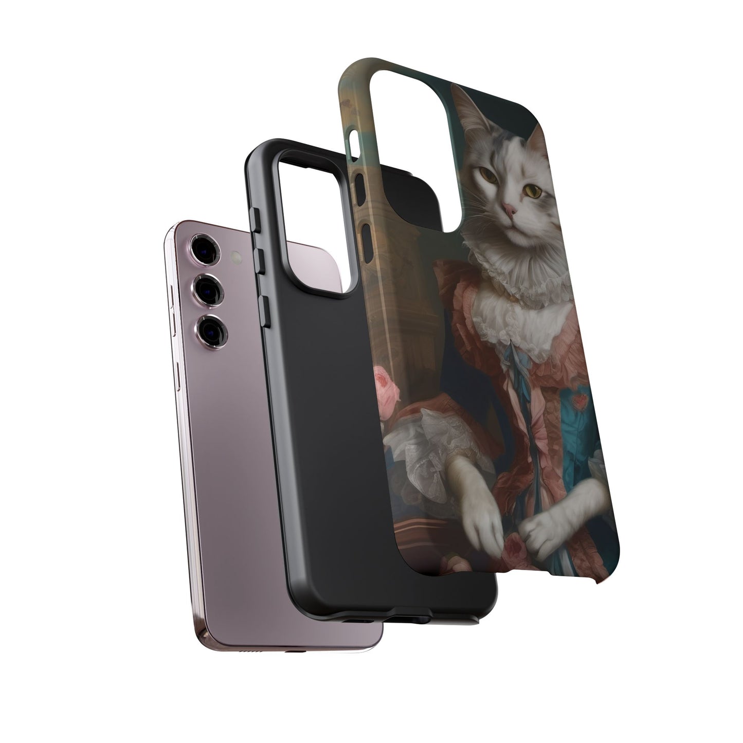 Rococo Cat Tough Phone Cases (A Queen 3)