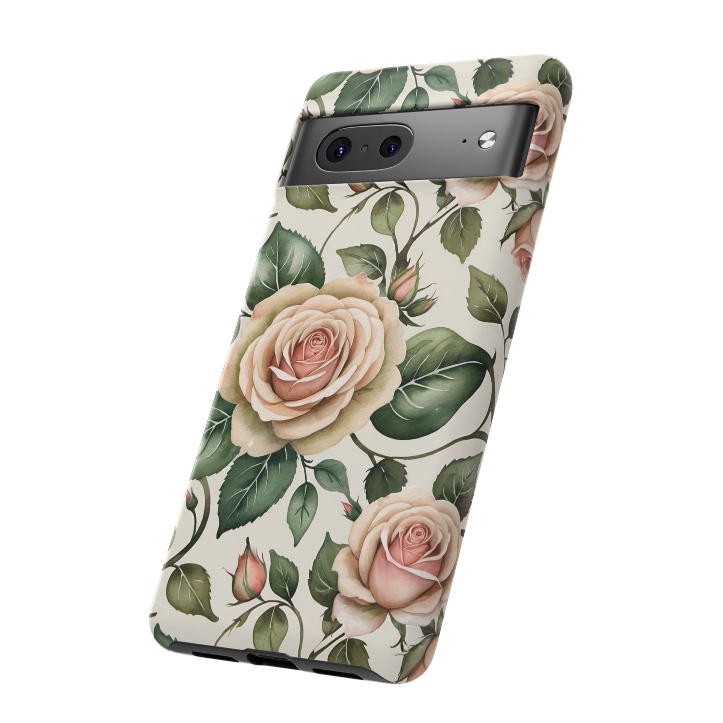Watercolor Large Roses Tough Cases 2