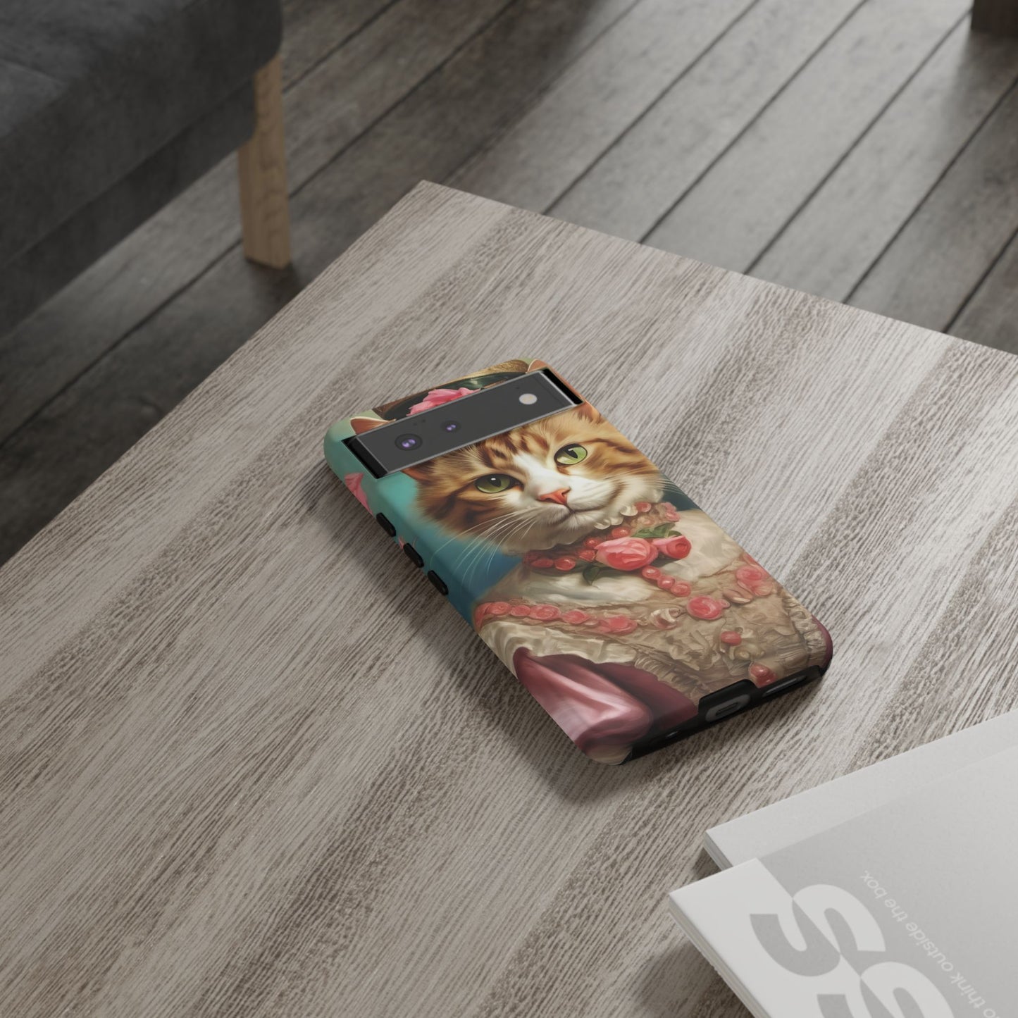 Rococo Cat Tough Phone Cases (A Queen 2)