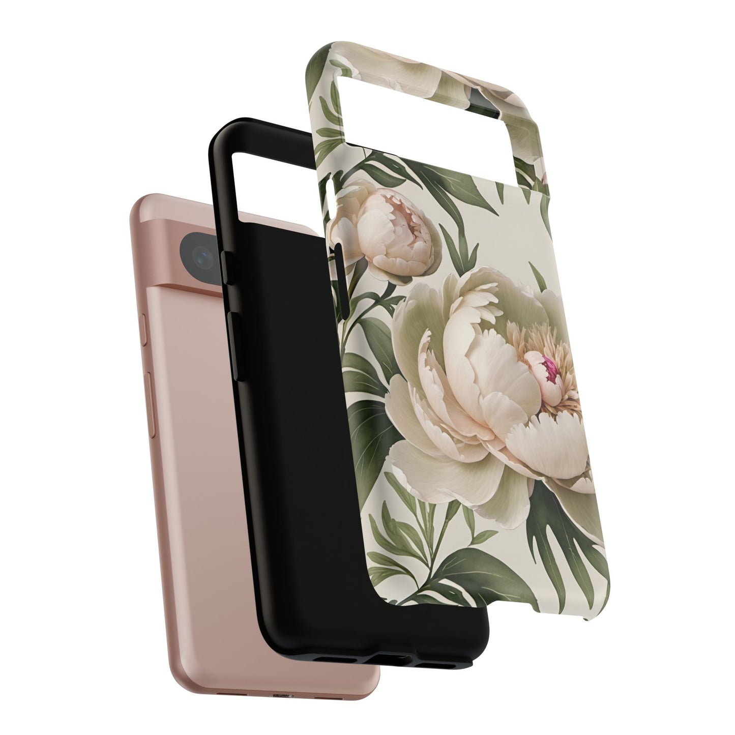 Watercolor Large Peonies Tough Cases