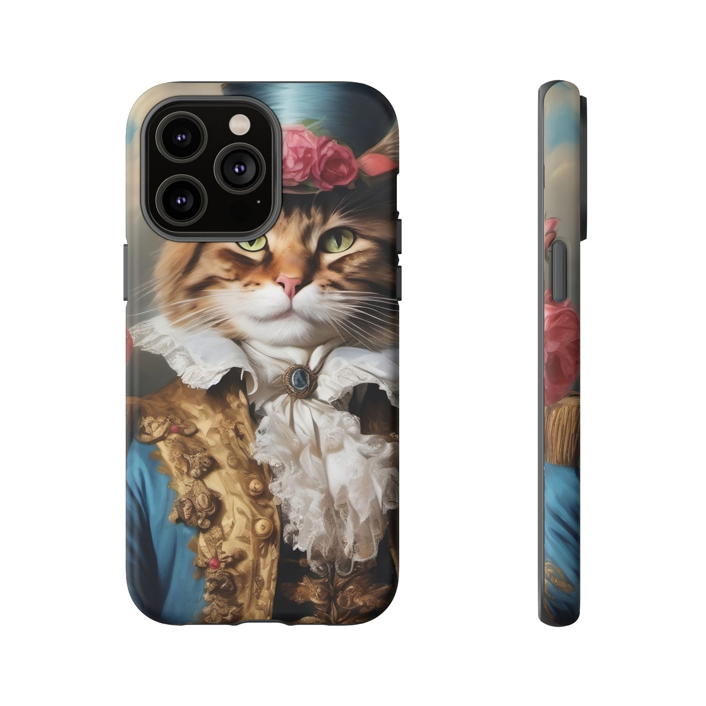 Rococo Cat Tough Phone Cases (A Gentleman)