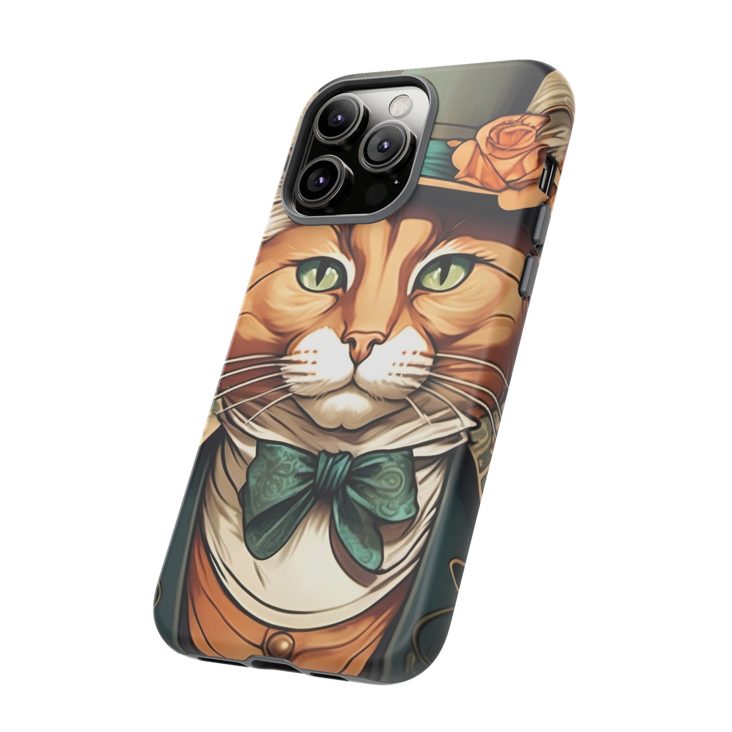 Alphonse Mucha Tough Phone Cases (A gentleman cat)