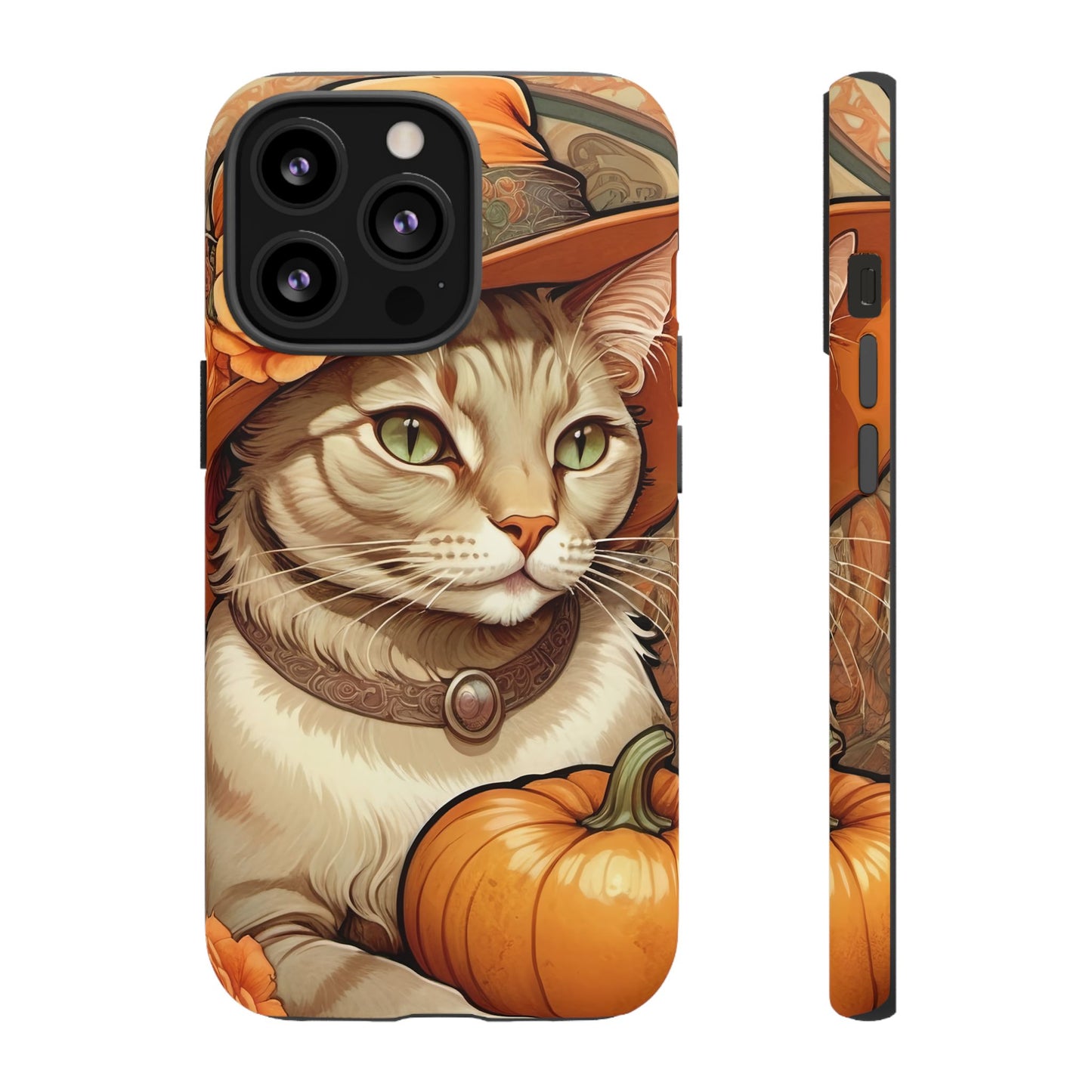 Halloween Alphonse Mucha Tough Phone Cases