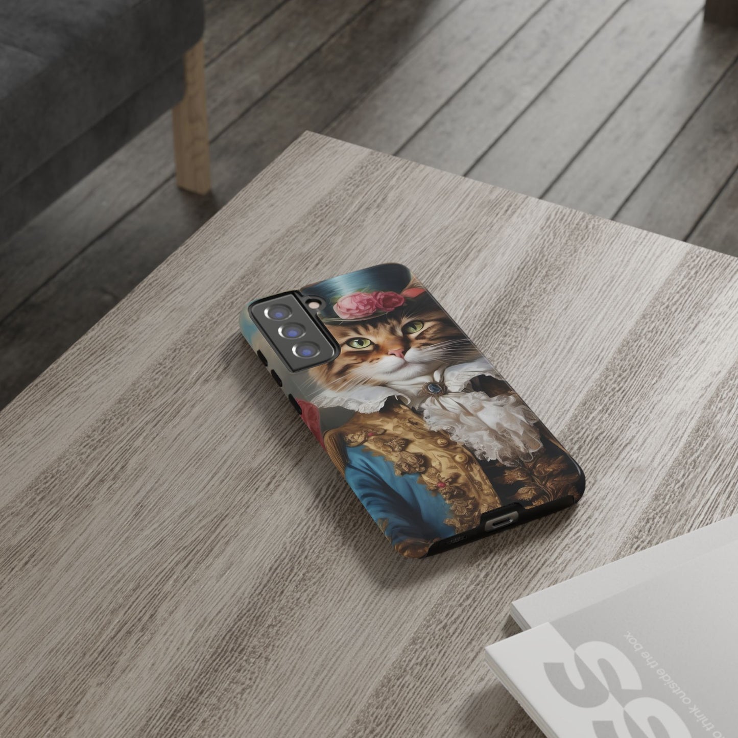 Rococo Cat Tough Phone Cases (A Gentleman)