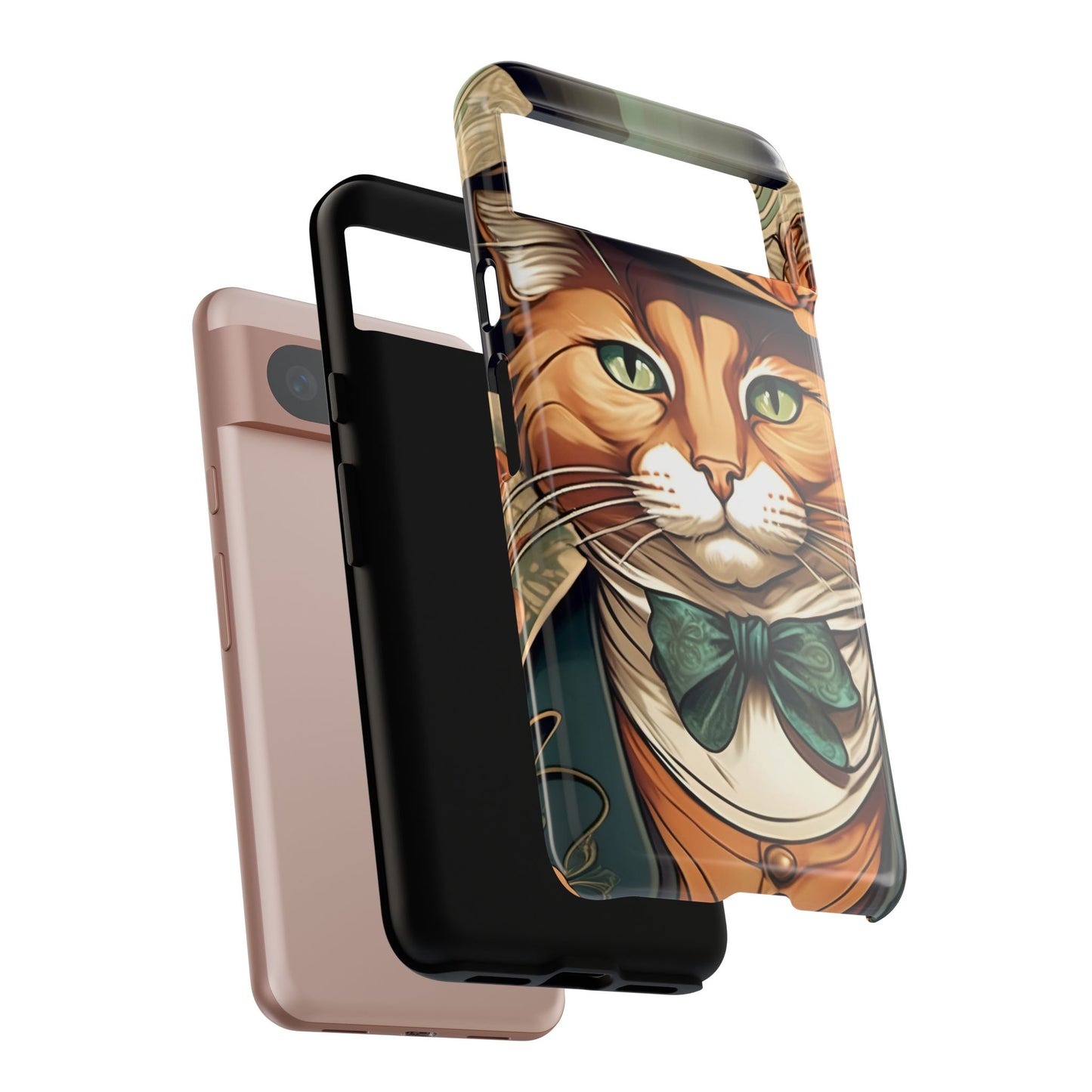 Alphonse Mucha Tough Phone Cases (A gentleman cat)