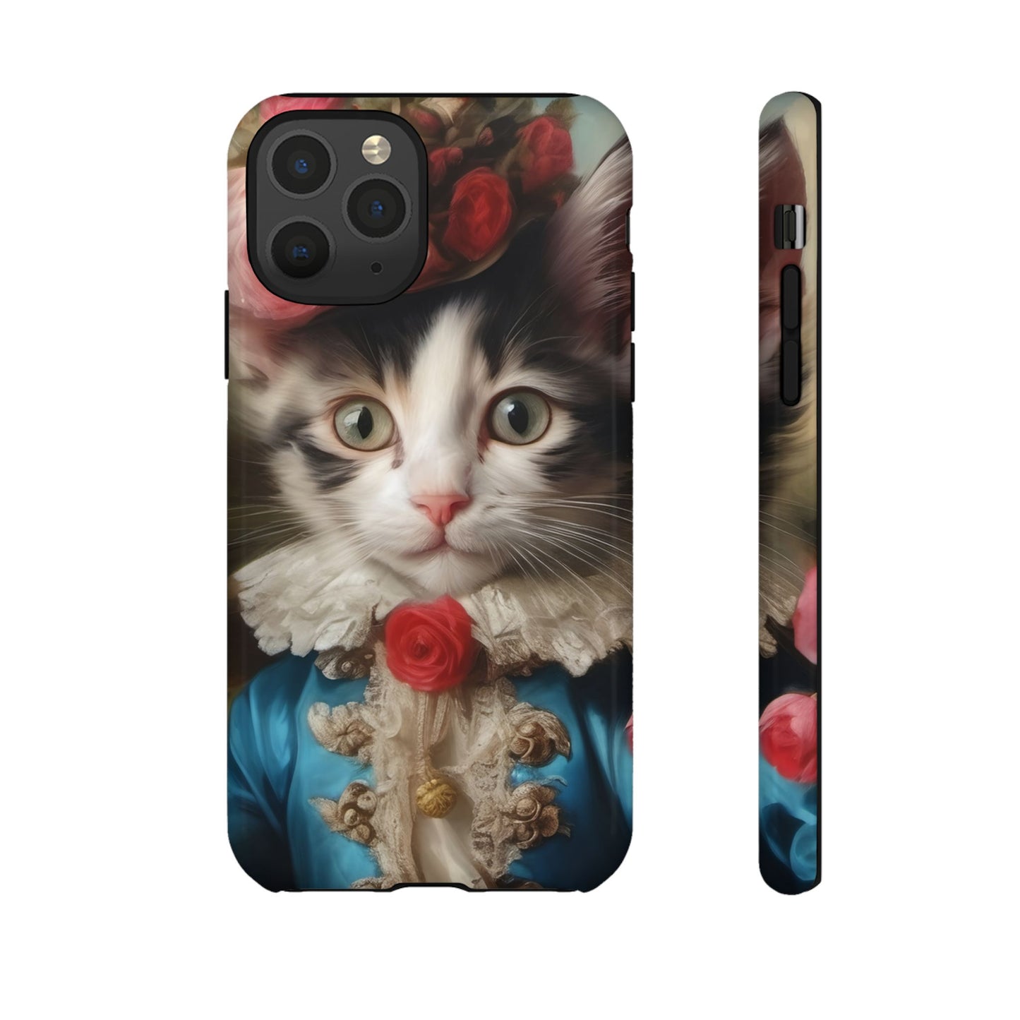 Rococo Cat Tough Phone Cases (A Kitten)