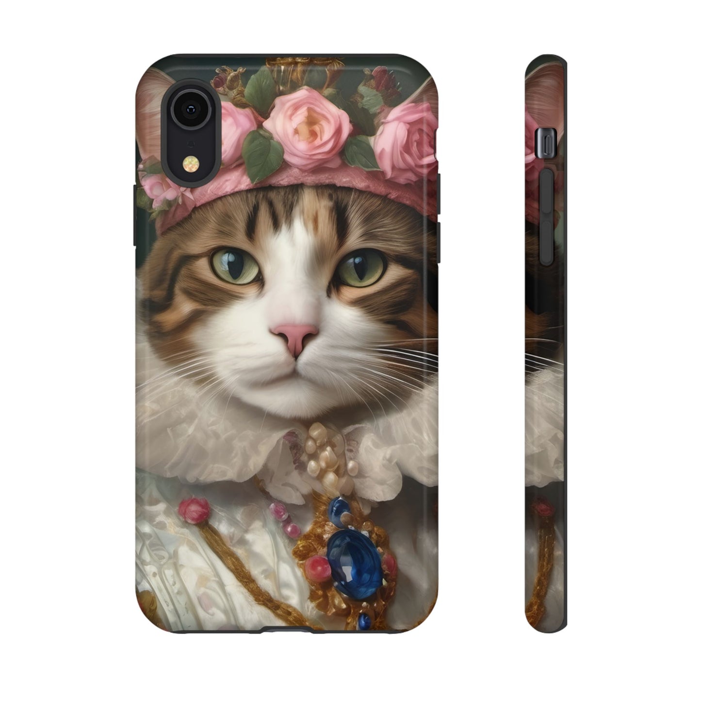 Rococo Cat Tough Phone Cases (A Queen)