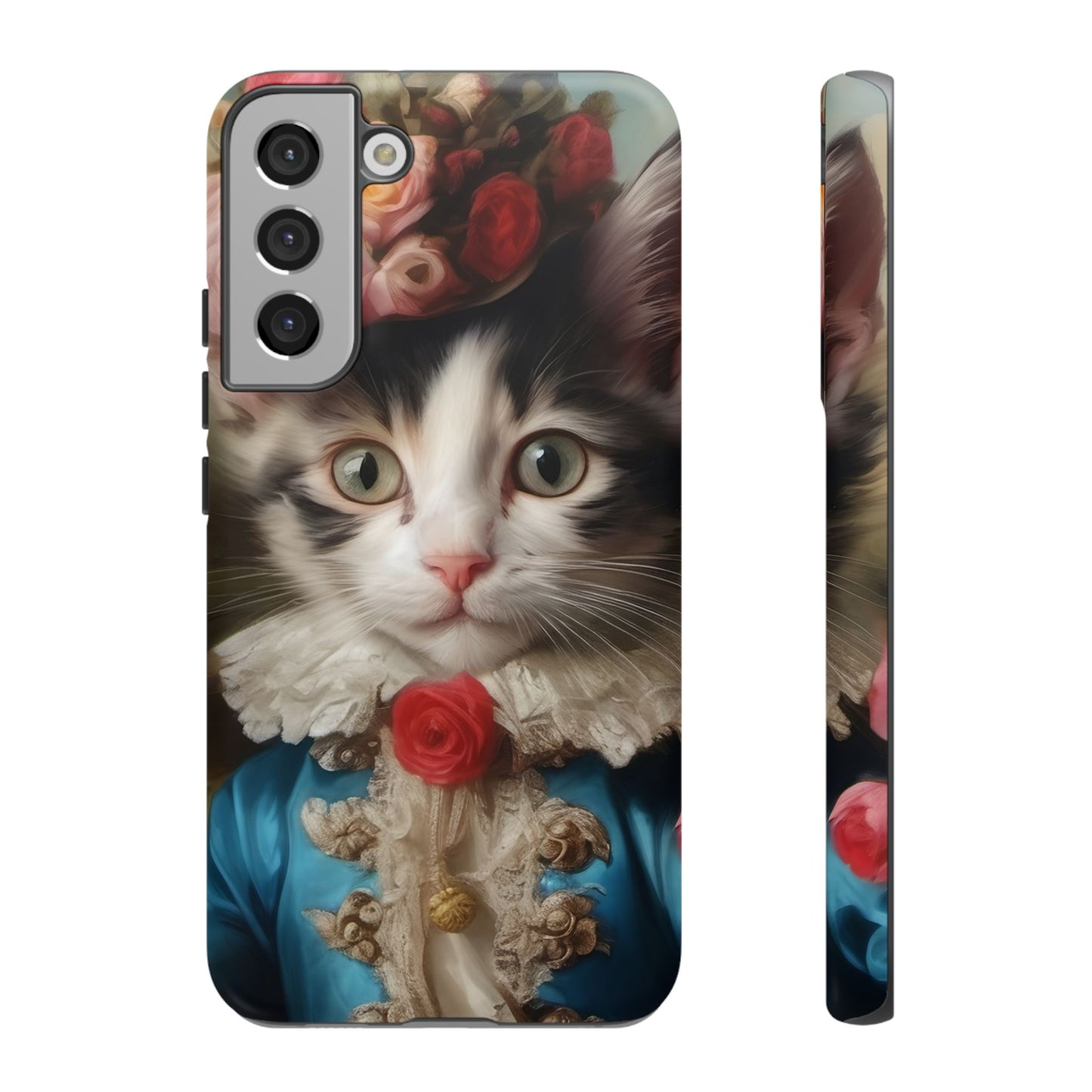 Rococo Cat Tough Phone Cases (A Kitten)