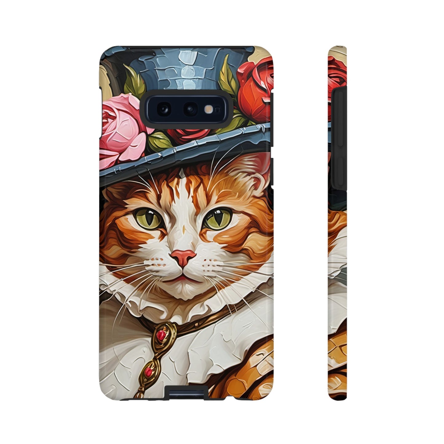 Oil Painting Cat Tough Phone Cases (A Gentleman)