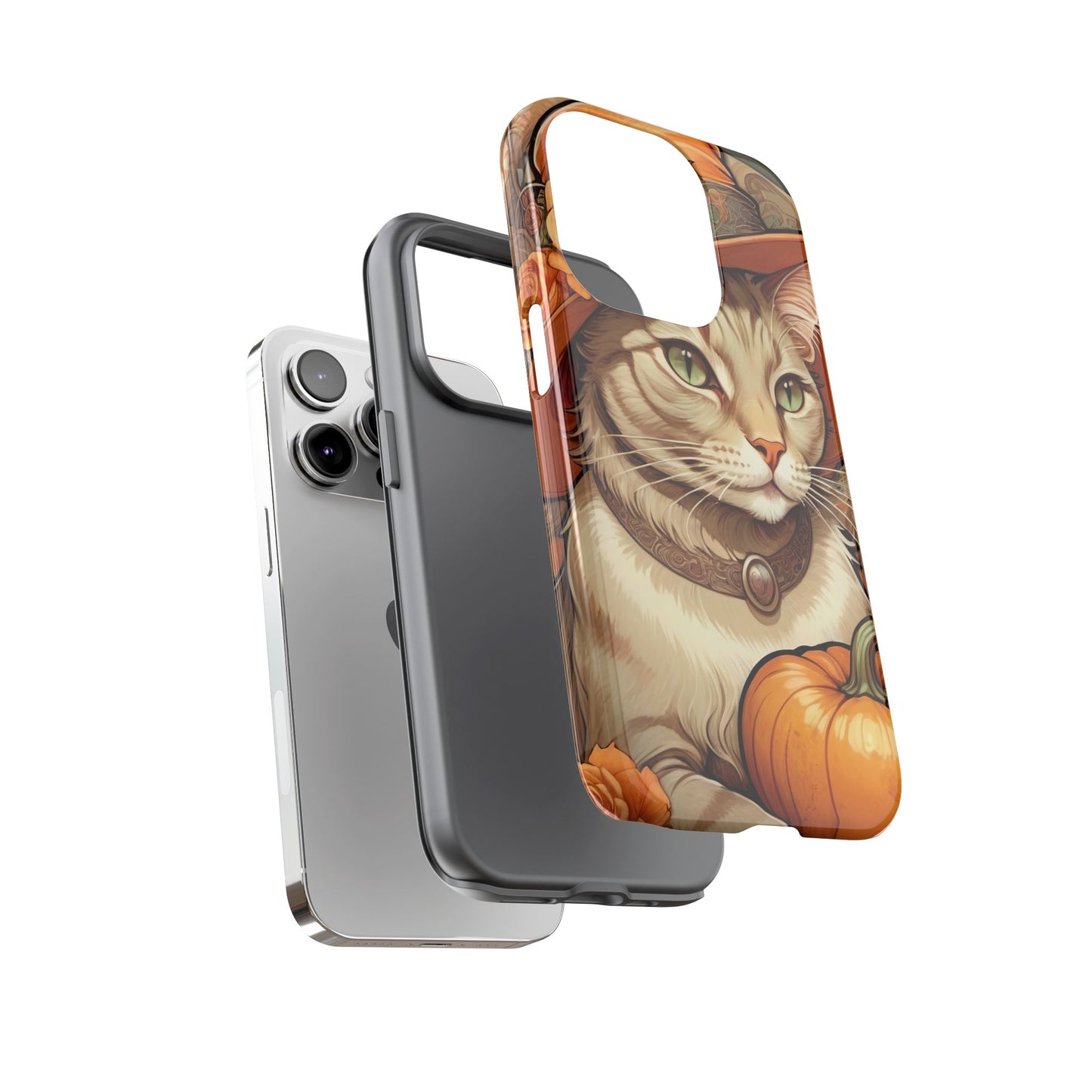 Halloween Alphonse Mucha Tough Phone Cases