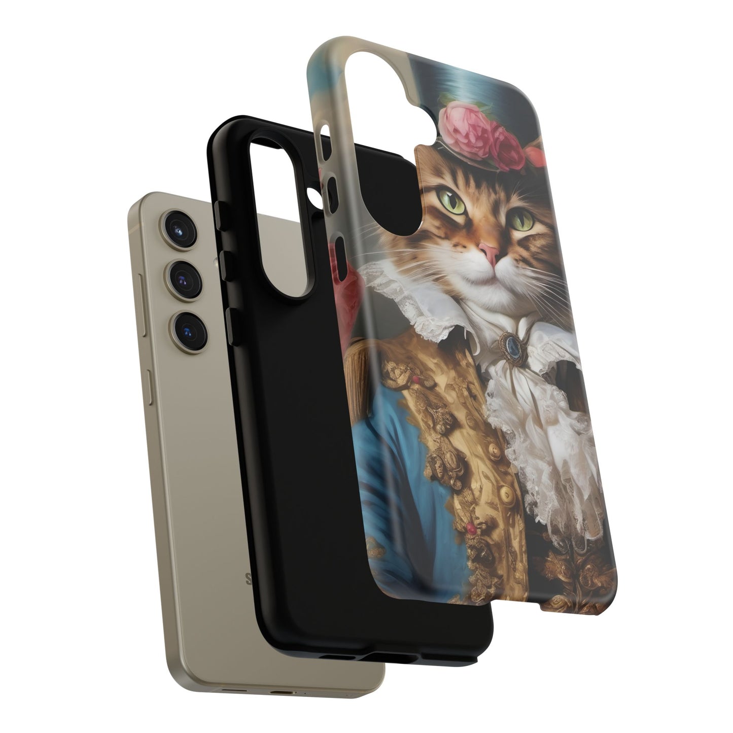 Rococo Cat Tough Phone Cases (A Gentleman)