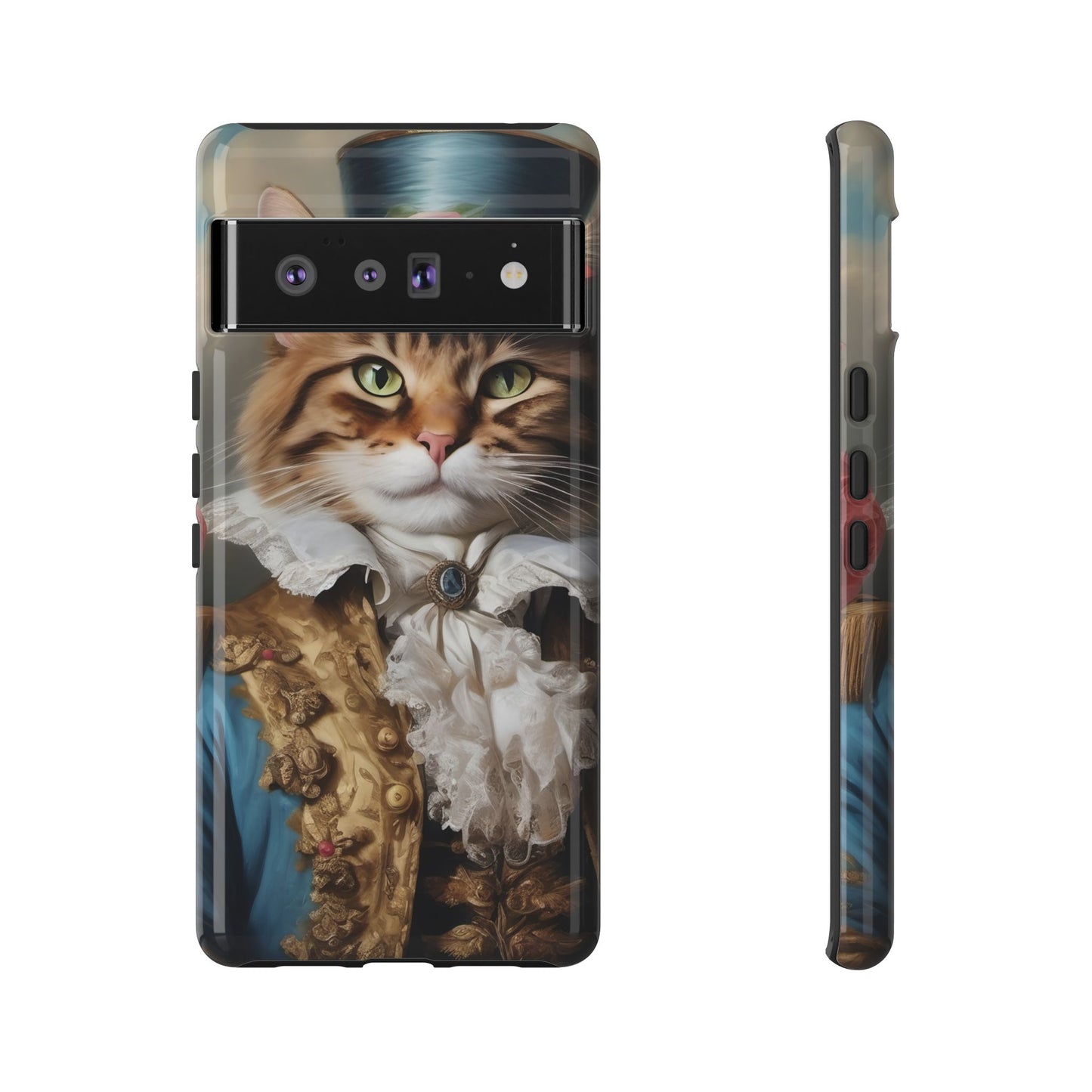 Rococo Cat Tough Phone Cases (A Gentleman)