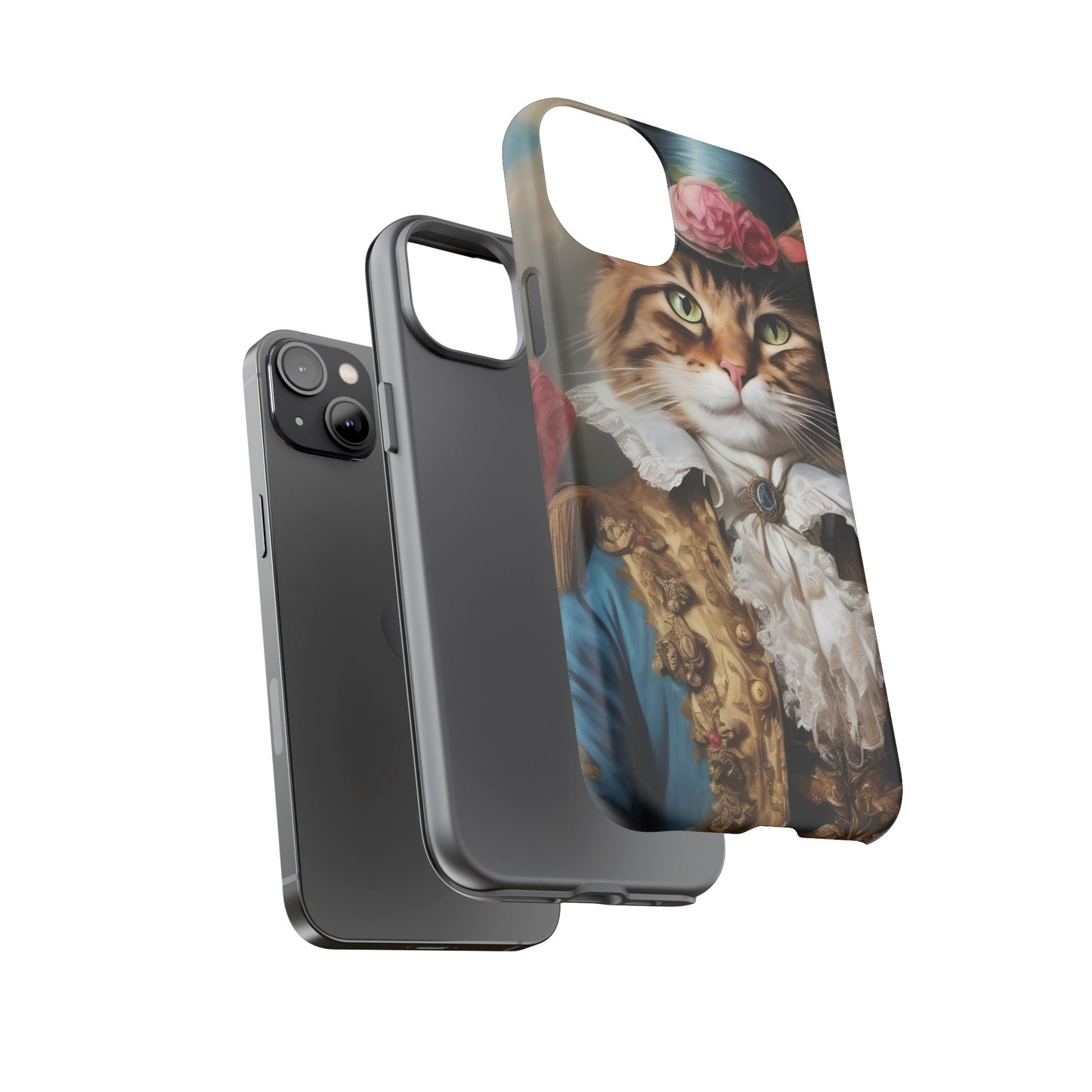 Rococo Cat Tough Phone Cases (A Gentleman)