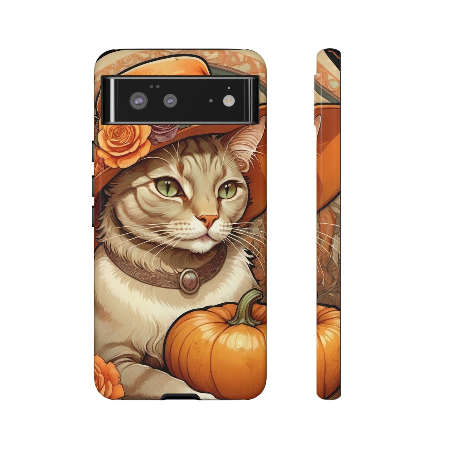 Halloween Alphonse Mucha Tough Phone Cases