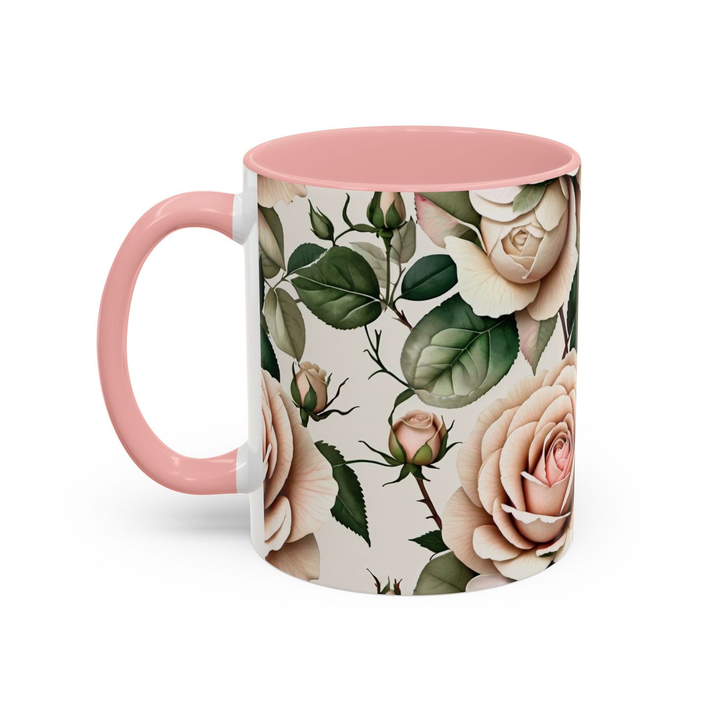 Watercolor Pink Roses Coffee Mug Coffee Mug 11oz (0.33 l)