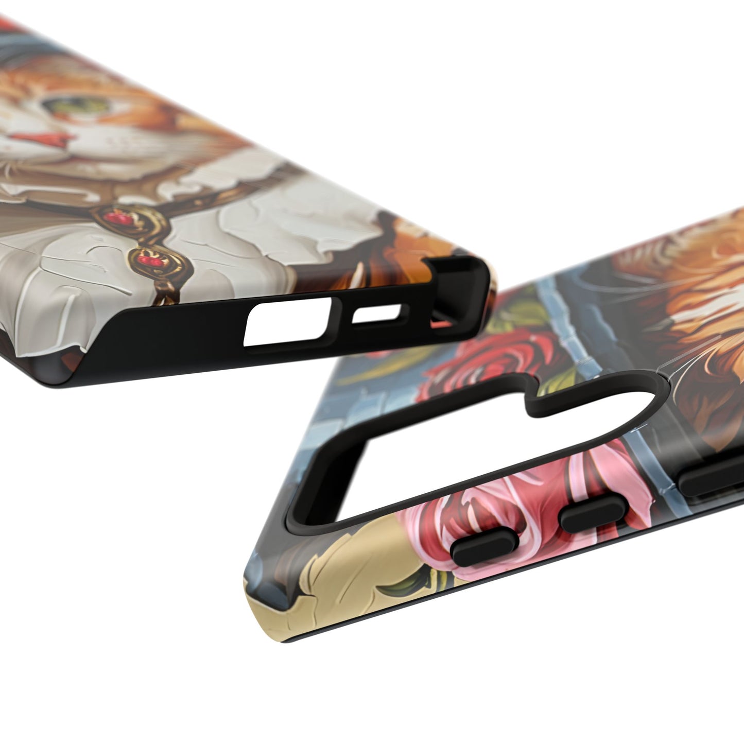 Oil Painting Cat Tough Phone Cases (A Gentleman)