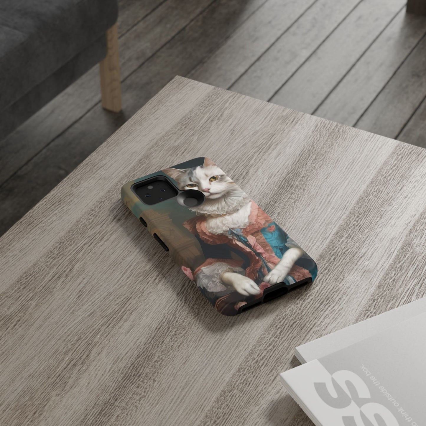 Rococo Cat Tough Phone Cases (A Queen 3)