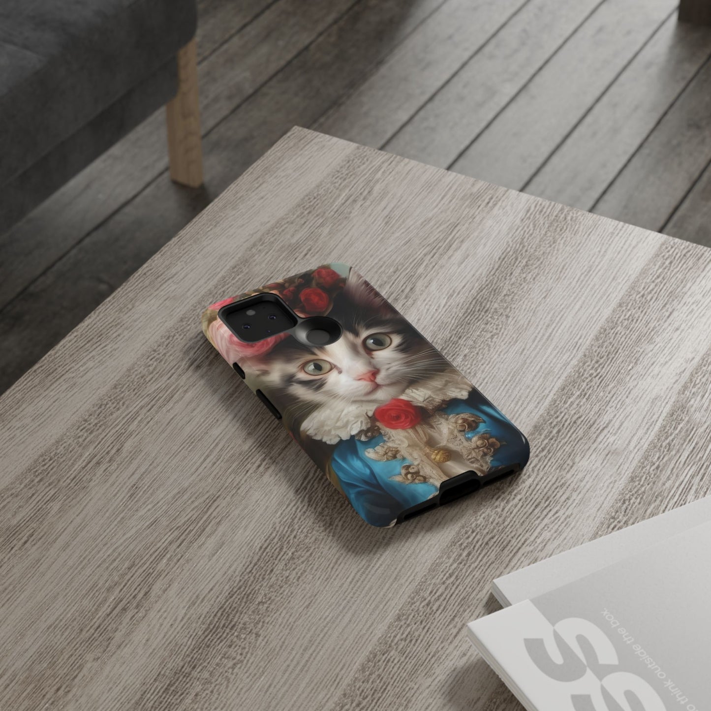 Rococo Cat Tough Phone Cases (A Kitten)