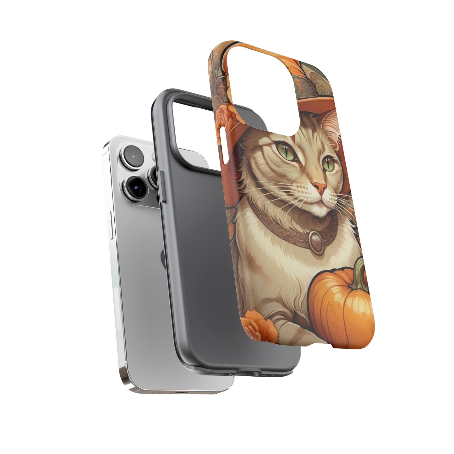 Halloween Alphonse Mucha Tough Phone Cases