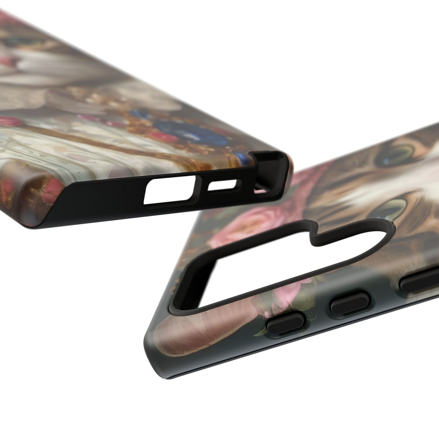 Rococo Cat Tough Phone Cases (A Queen)