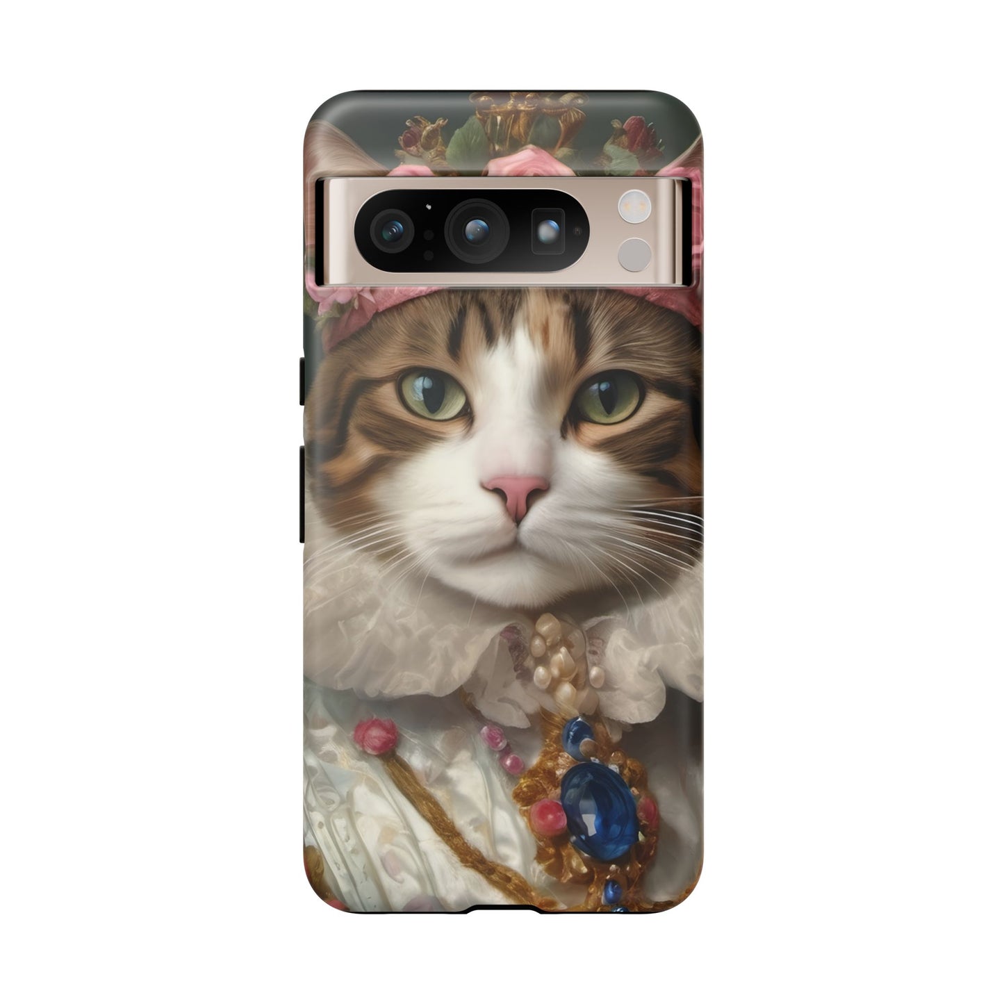 Rococo Cat Tough Phone Cases (A Queen)