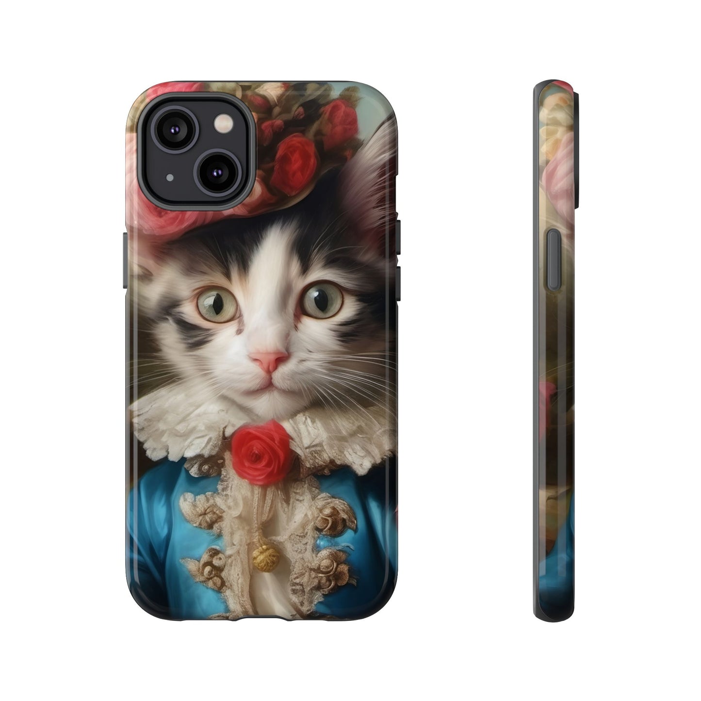 Rococo Cat Tough Phone Cases (A Kitten)