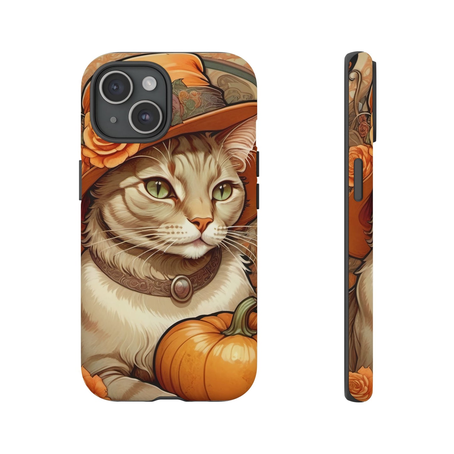 Halloween Alphonse Mucha Tough Phone Cases