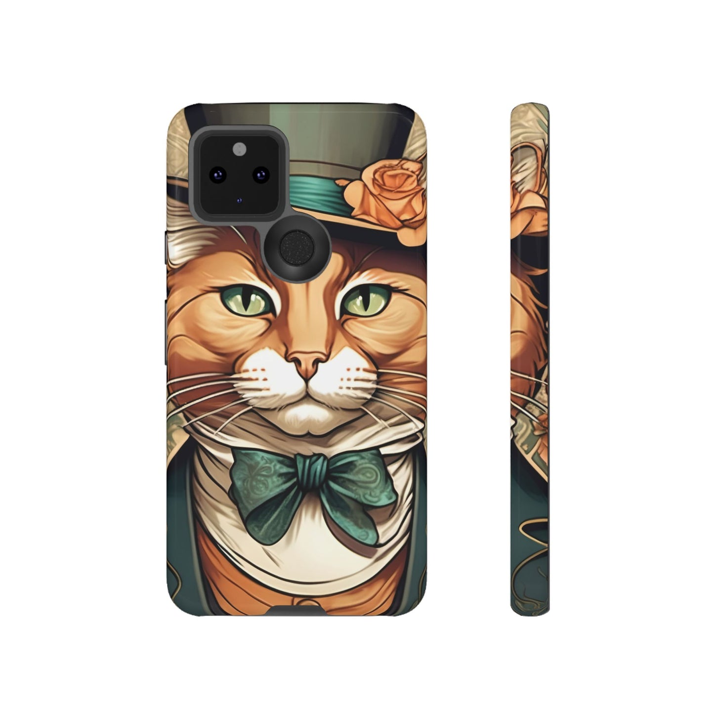 Alphonse Mucha Tough Phone Cases (A gentleman cat)