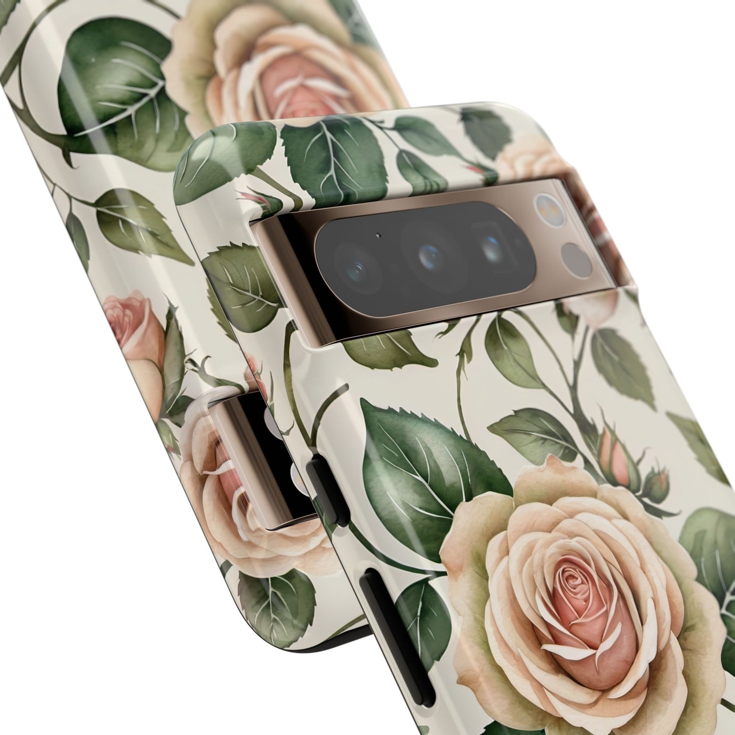Watercolor Large Roses Tough Cases 2