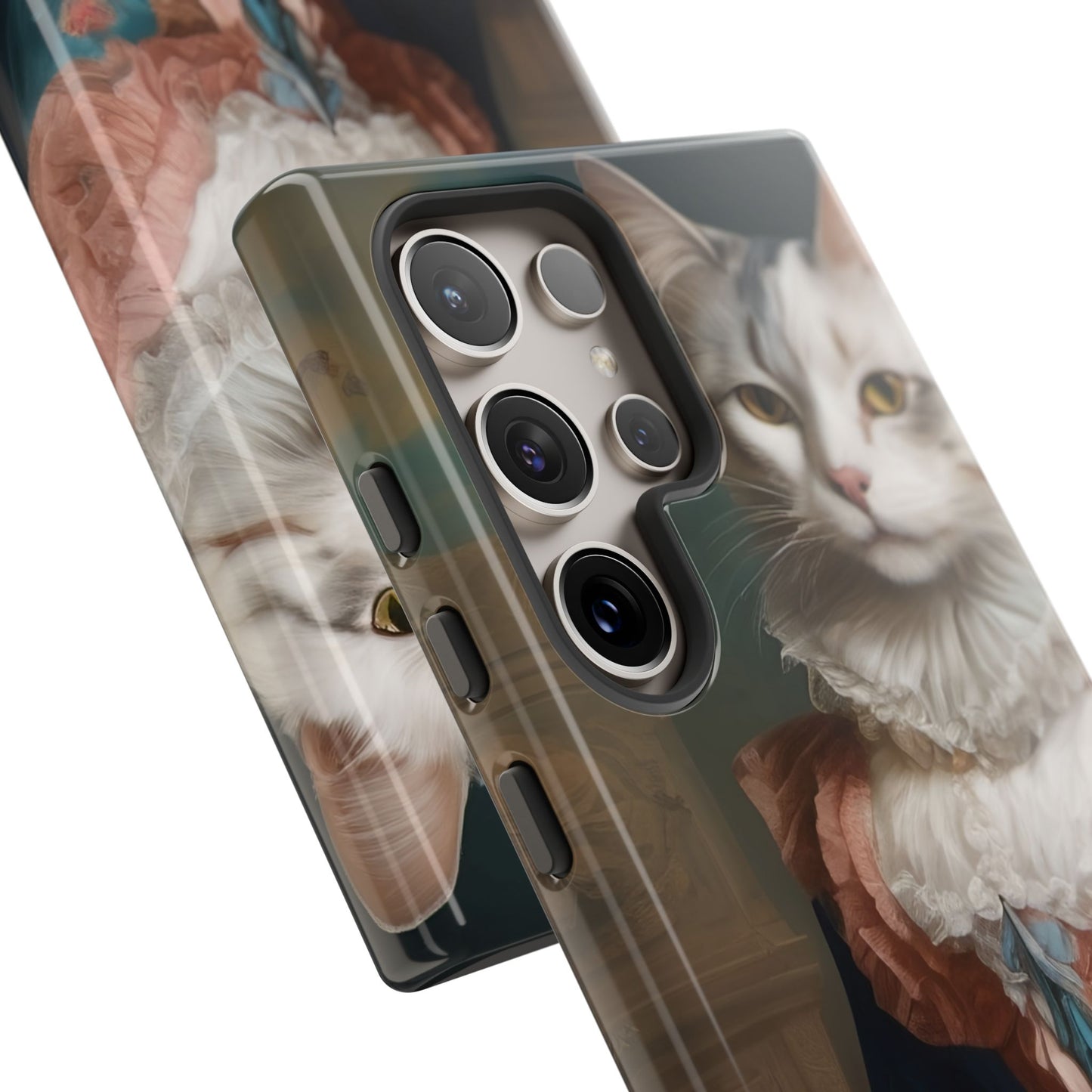 Rococo Cat Tough Phone Cases (A Queen 3)