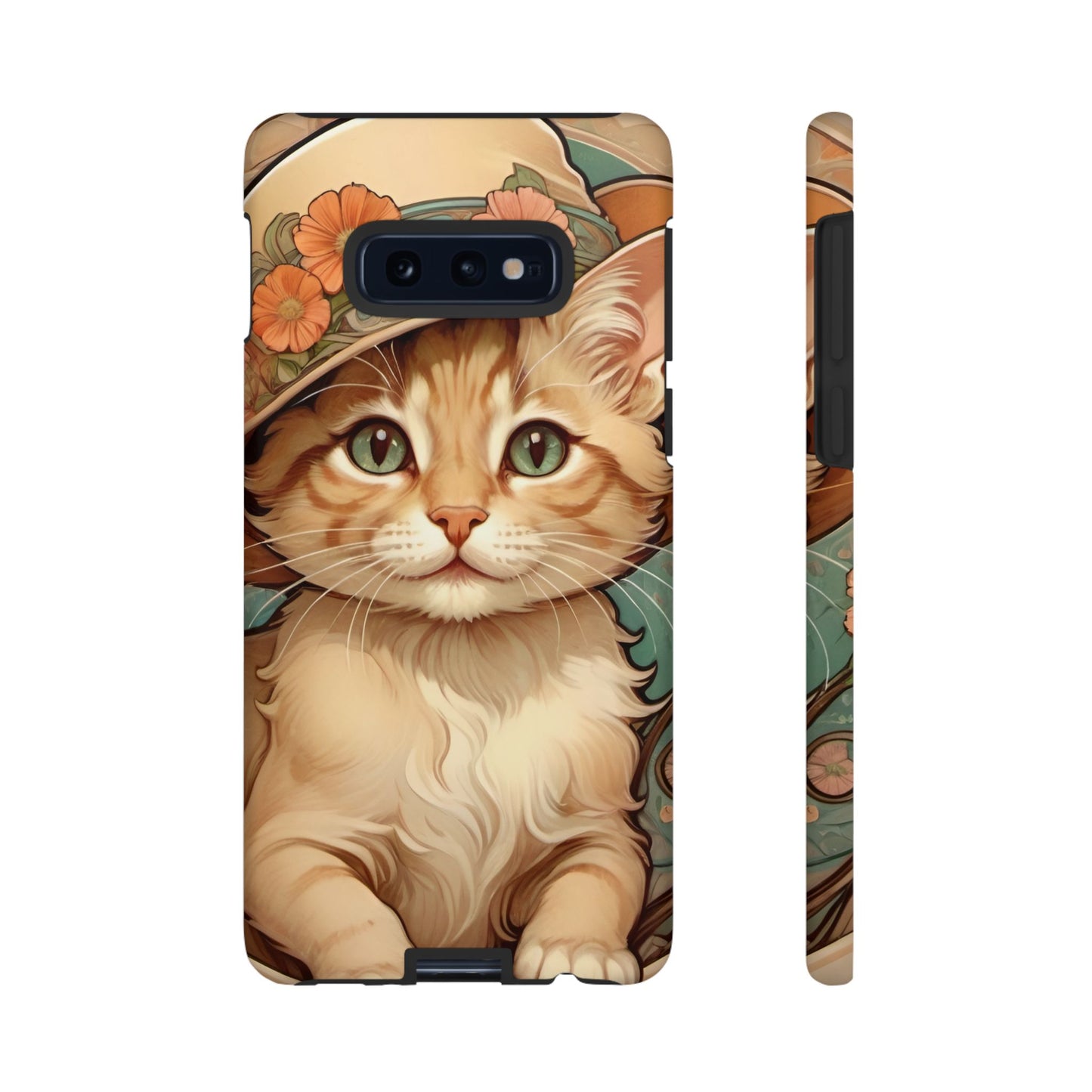 Alphonse Mucha Tough Phone Cases (A kitten)