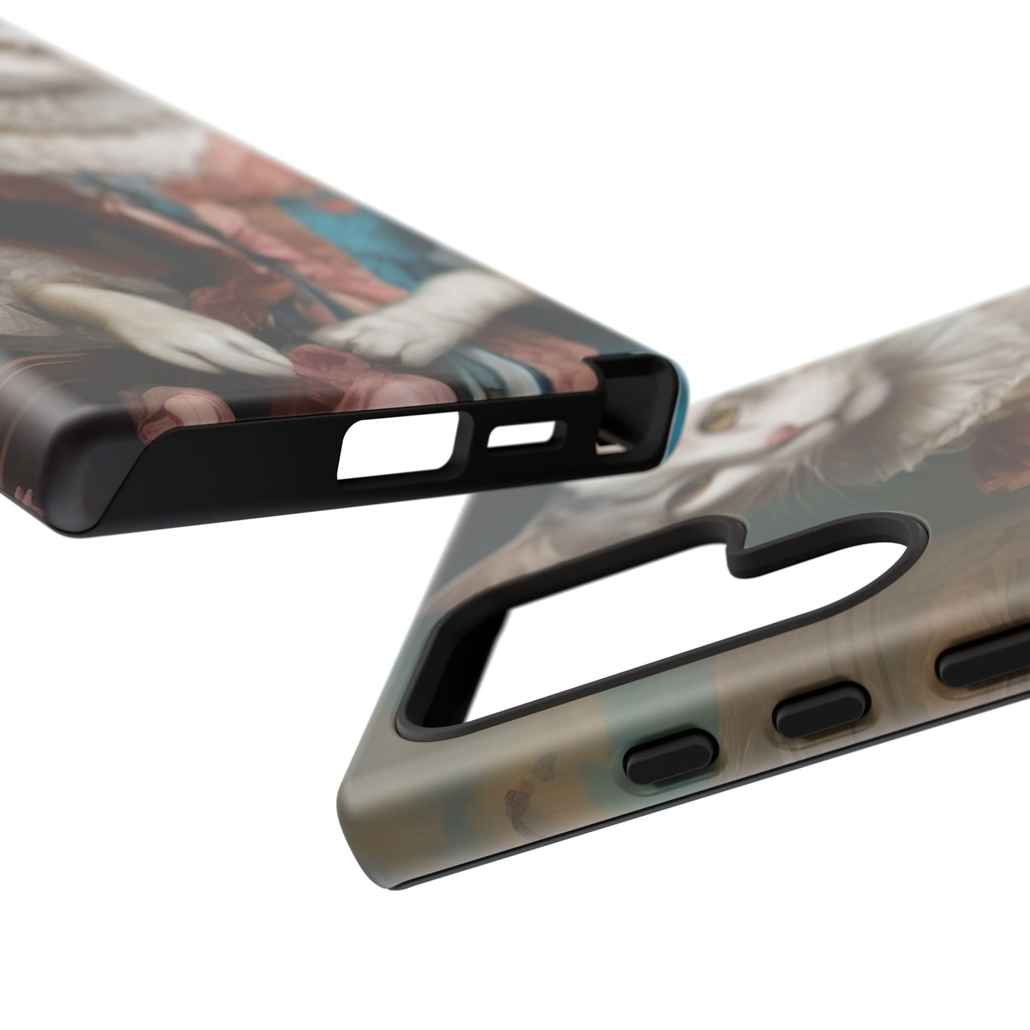 Rococo Cat Tough Phone Cases (A Queen 3)